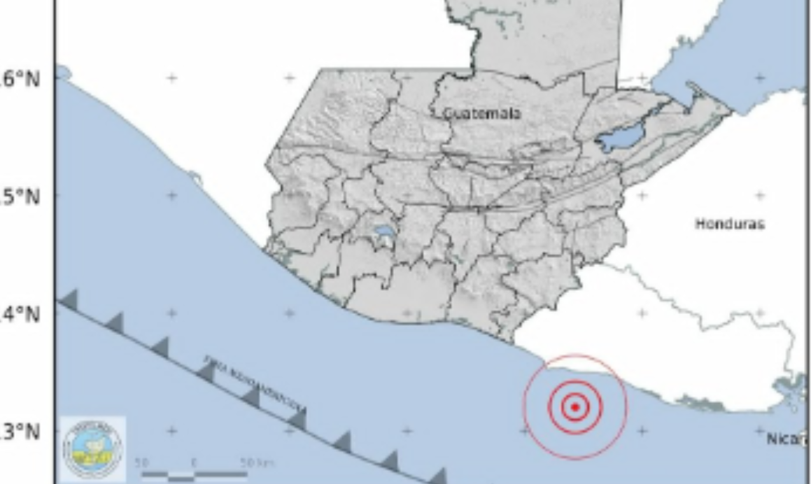 Temblor en Guatemala