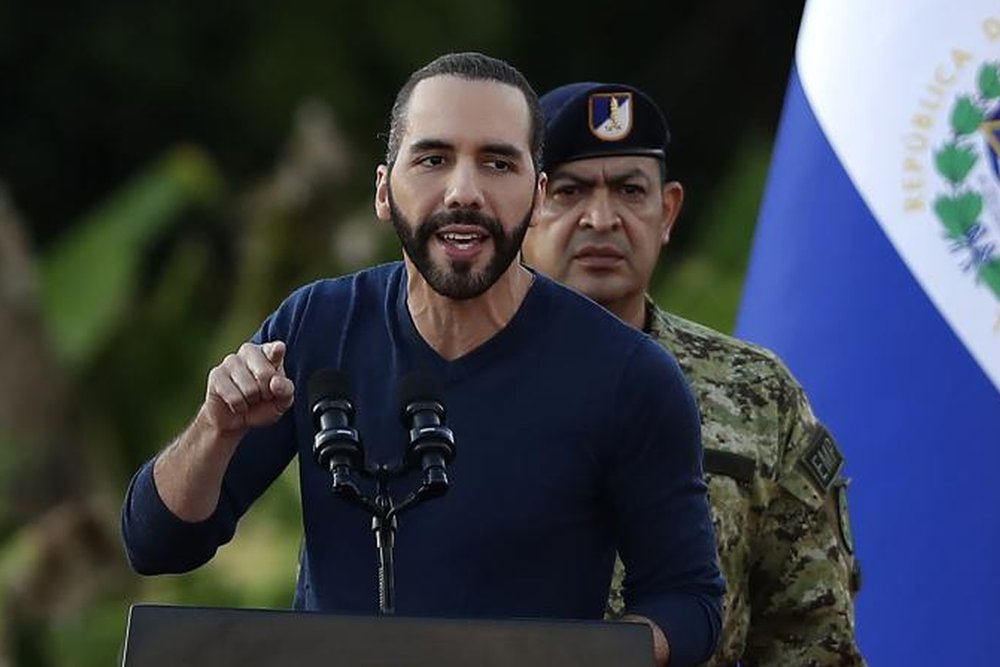 El presidente Nayib Bukele tiene como prioridad reprimir la violencia de las maras. EPA