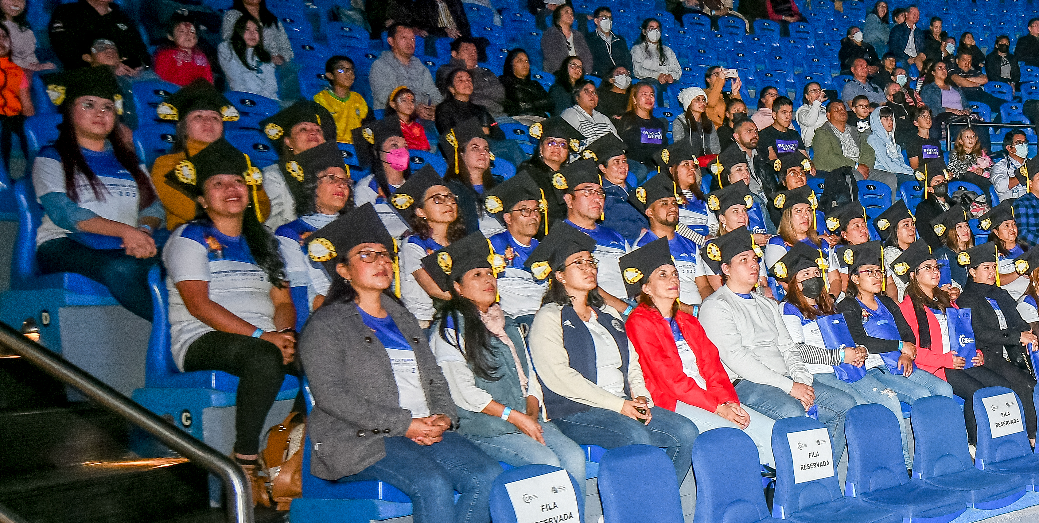 Los estudiantes del diplomado estuvieron durante 3 meses capacitándose sobre la cultura de servicio al estilo IRTRA. Foto Prensa Libre: Sergio Muñoz