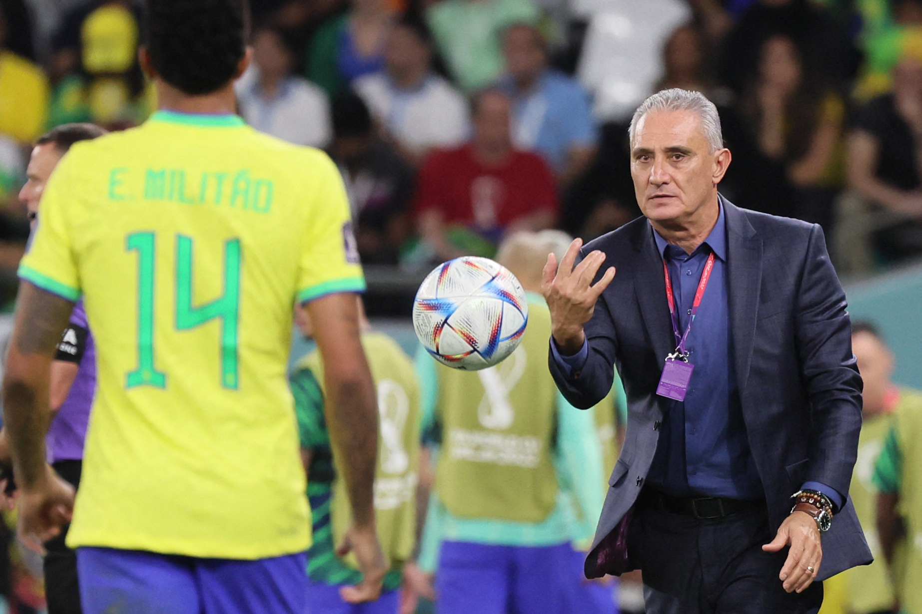 Tite ya no seguirá en el banquillo de la selección brasileña. (Foto Prensa Libre: AFP)