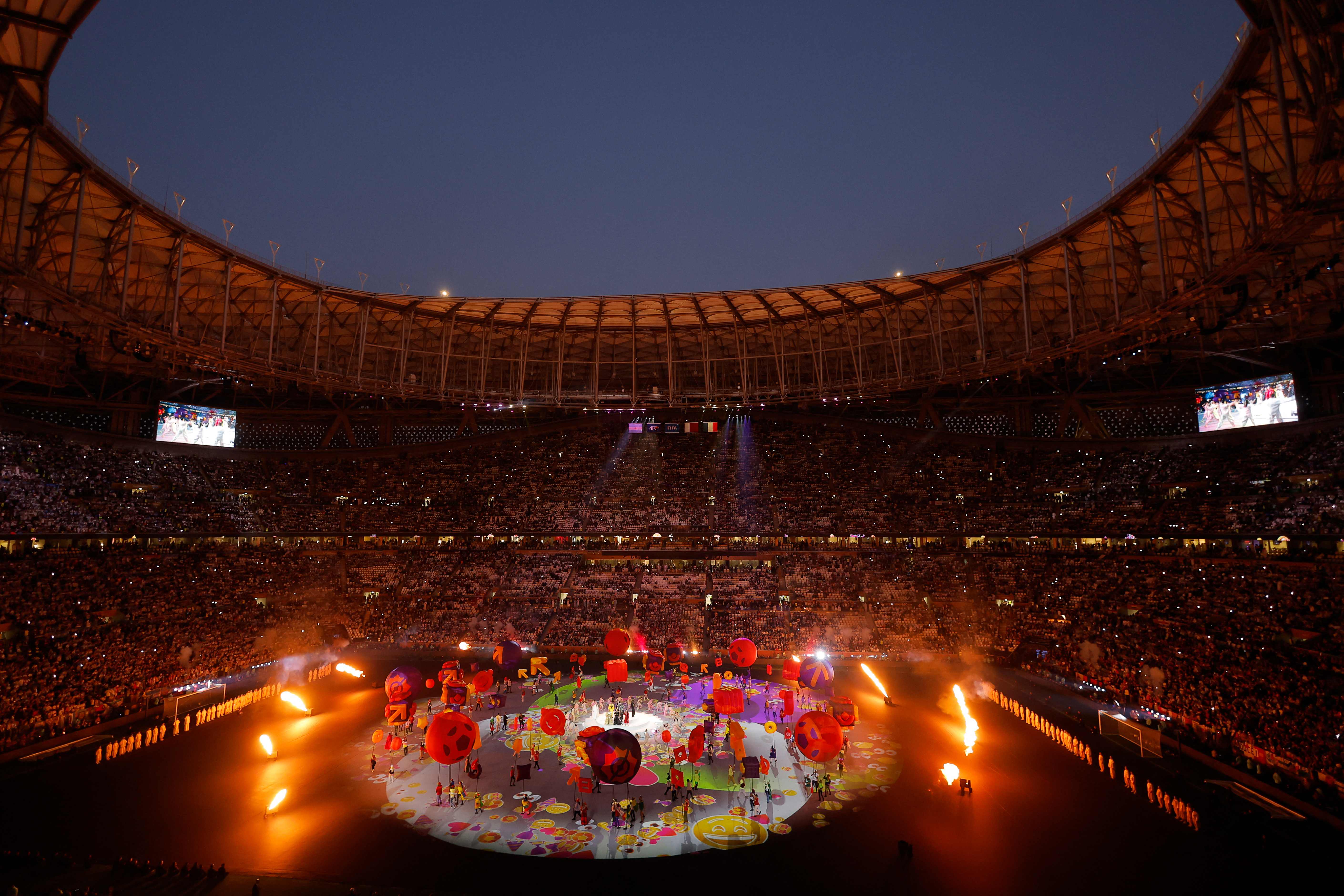 Acto de clausura del Mundial de Qatar