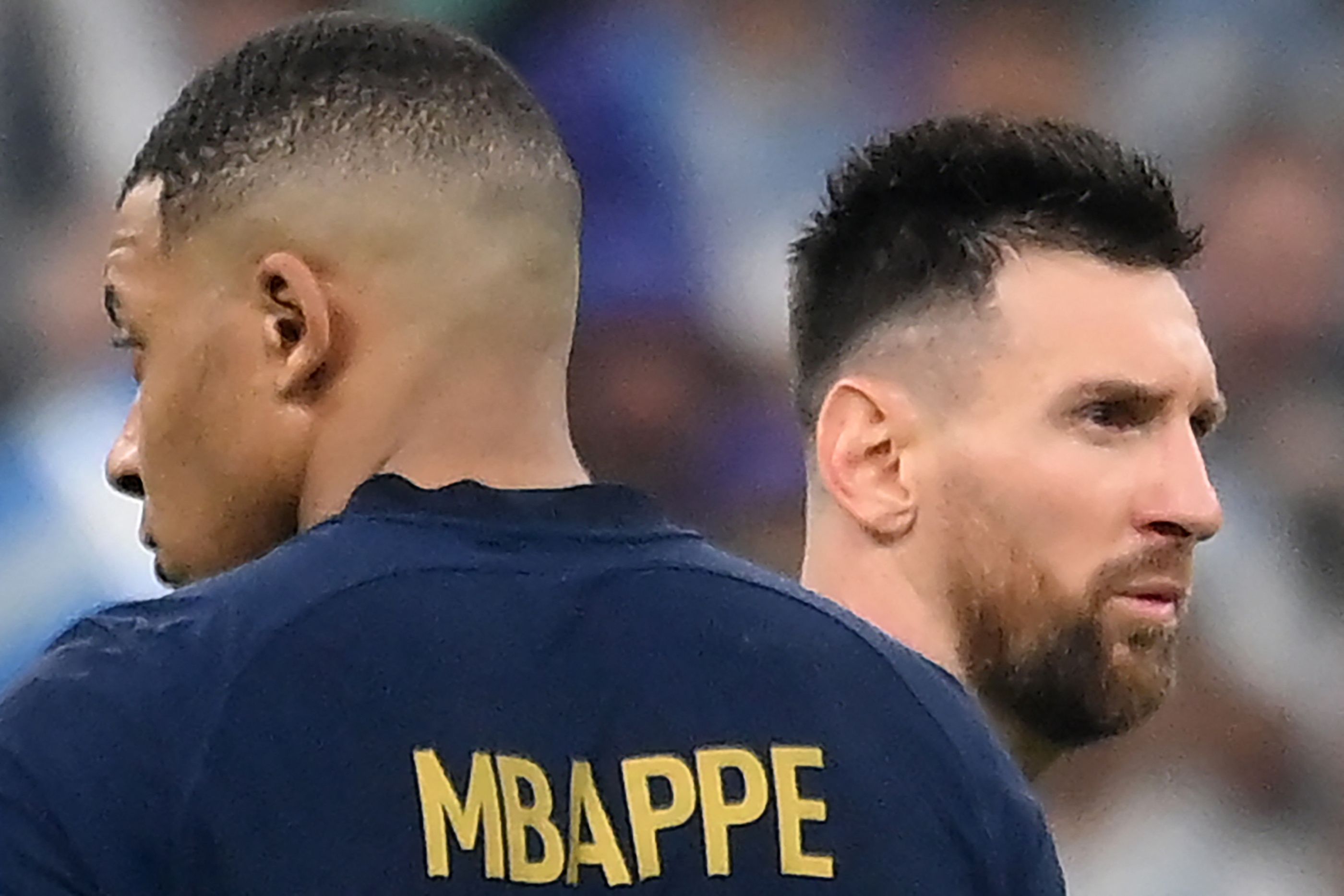 Messi y Mbappé se batieron a duelo en la final del Mundial de Qatar 2022.