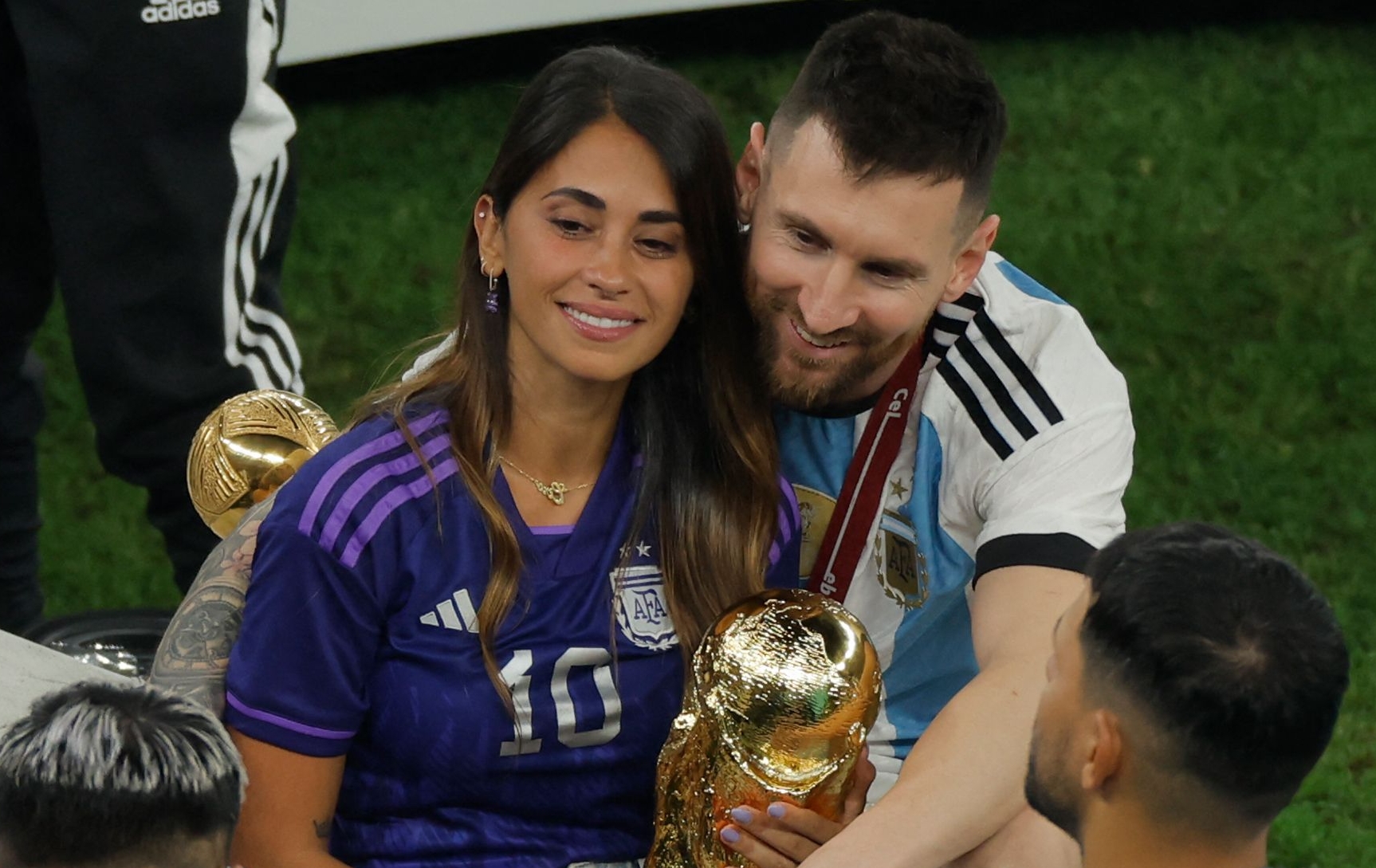 Lionel Messi y Antonela Roccuzzo