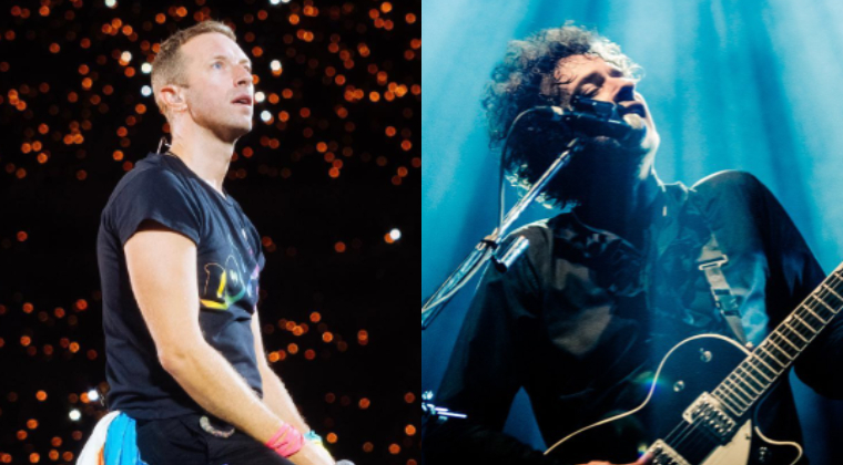 Chris Martin y Gustavo Cerati