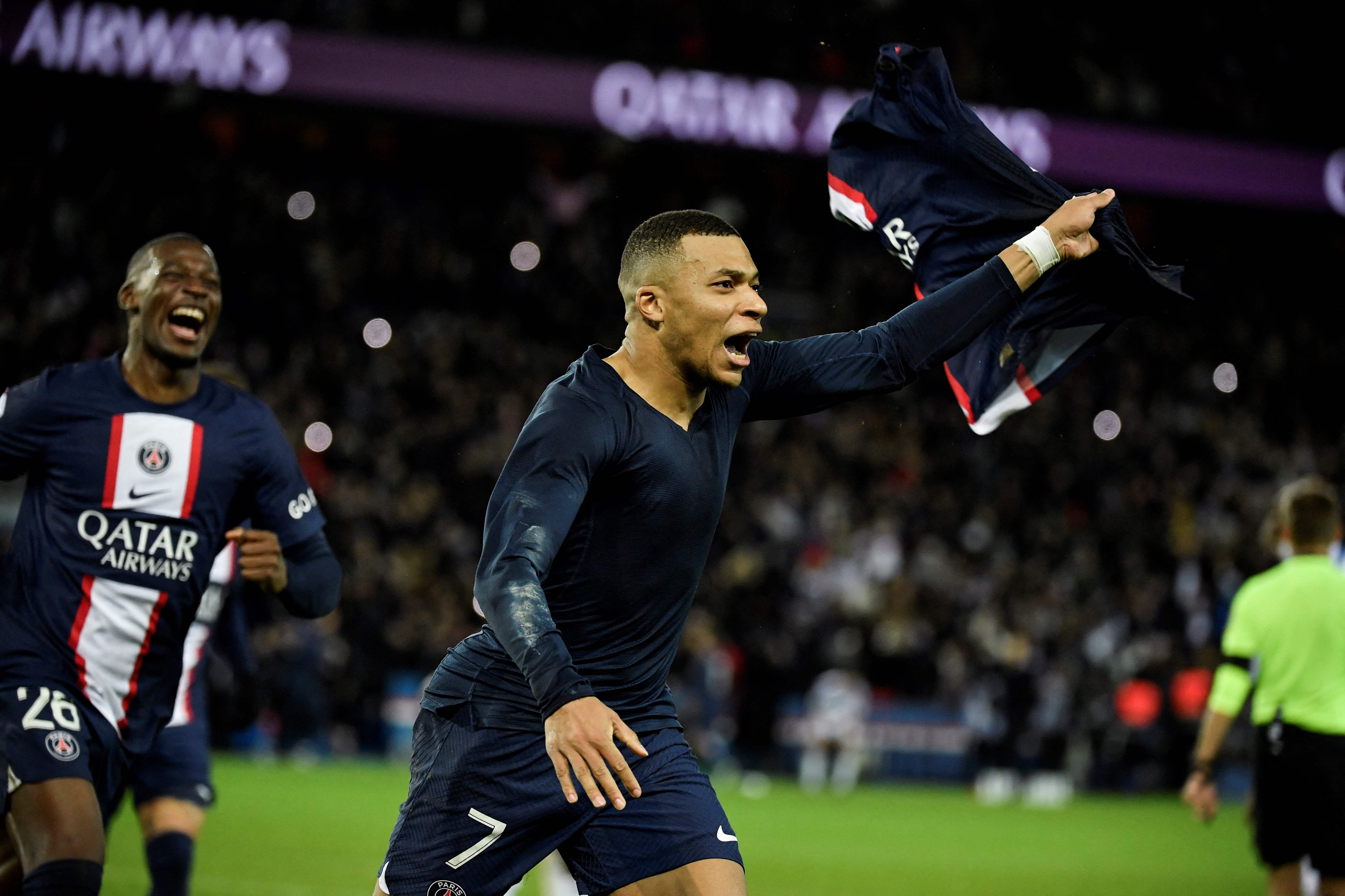 Kylian Mbappé cerró el año como máximo anotador en el fútbol europeo. (Foto Prensa Libre: AFP)