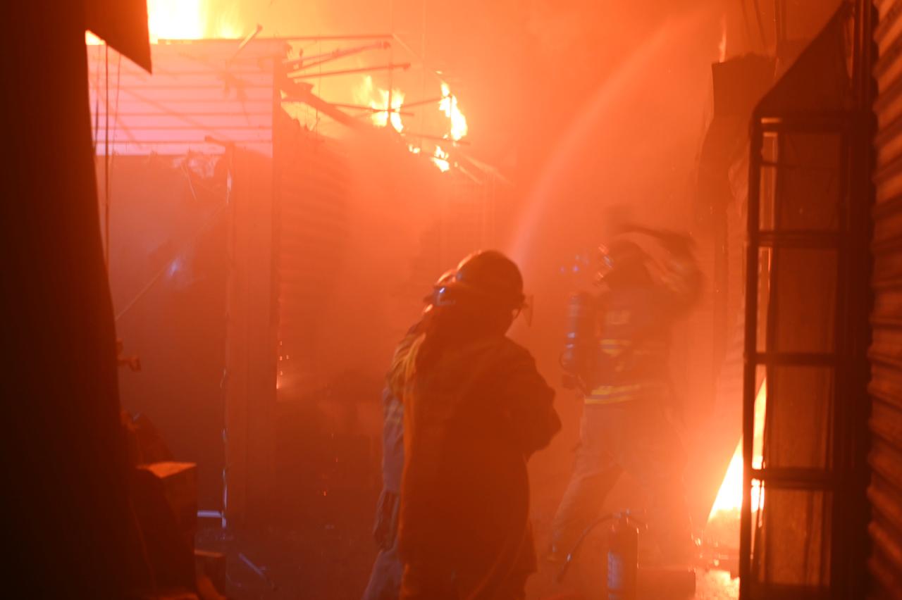 Incendio Villa Nueva