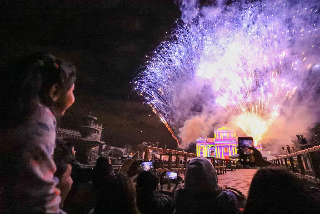 El evento es parte de las actividades familiares del Festival navideño del Paseo de la Sexta. (Foto Prensa Libre: Municipalidad de Guatemala)