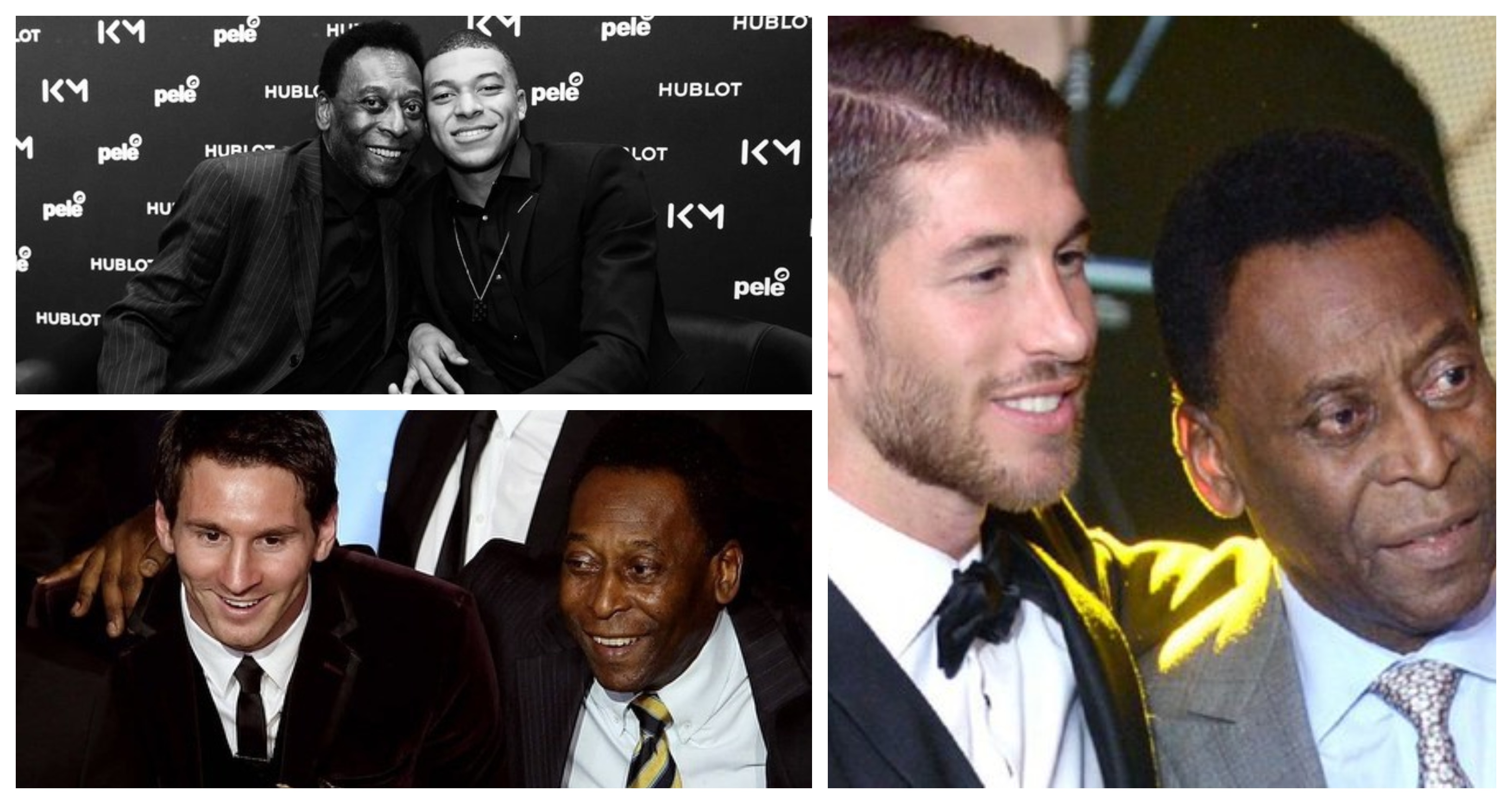 Mbappé, Messi, Ramos, entre otros, dedicaron palabras al fallecido Pele, una de las leyendas del futbol. (Foto Redes).