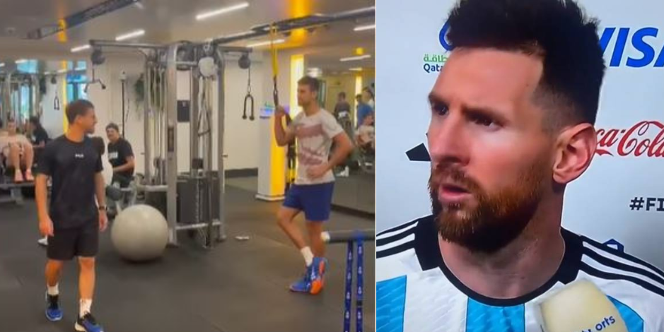 La frase de Messi se convirtió viral y ahora hasta los grandes deportistas bromean con ella. (Foto Prensa Libre: Captura de pantalla)