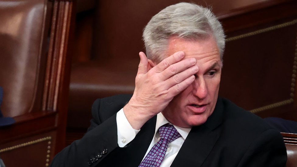 Kevin McCarthy busca ser presidente de la Cámara de Representantes. Getty Images