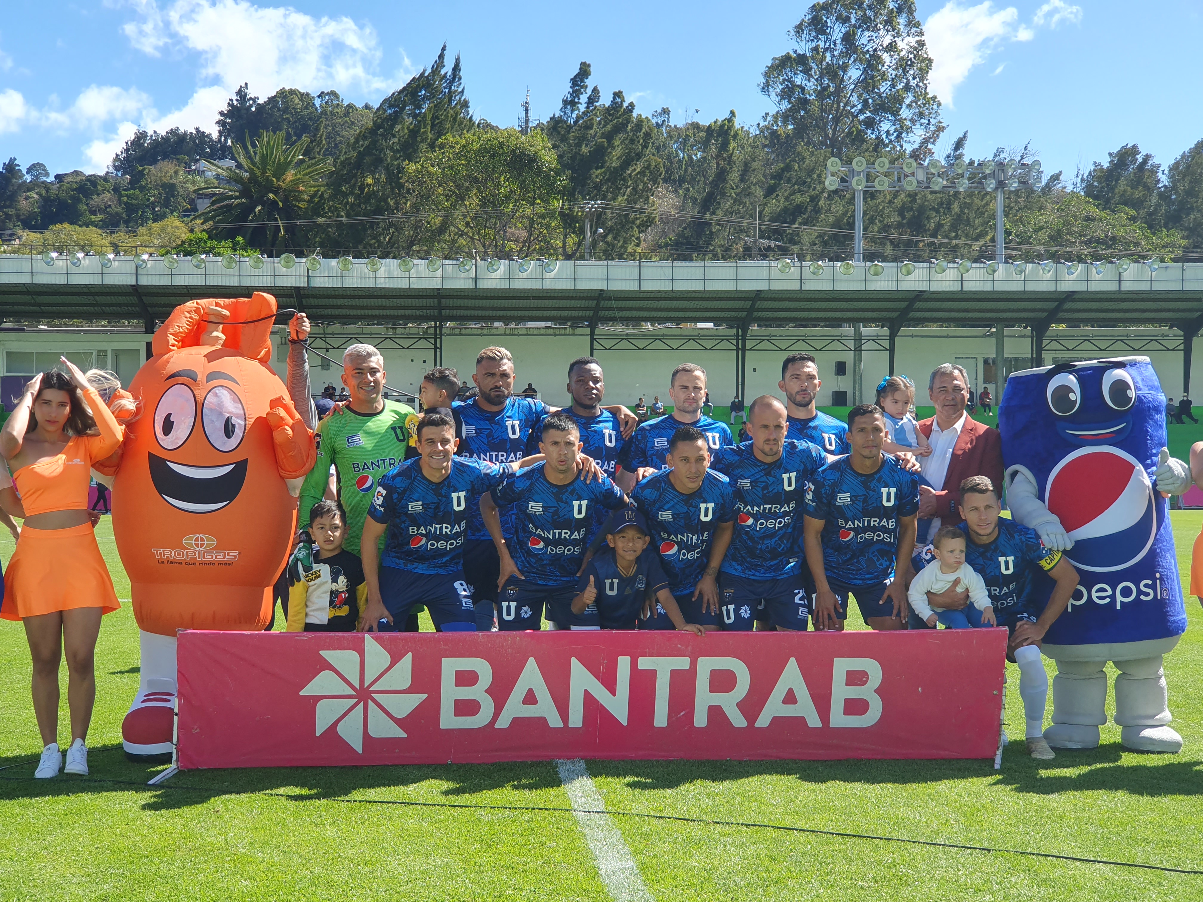 Universidad SC perdió en su primer partido en la Primera División. Foto Prensa Libre (Universidad) 