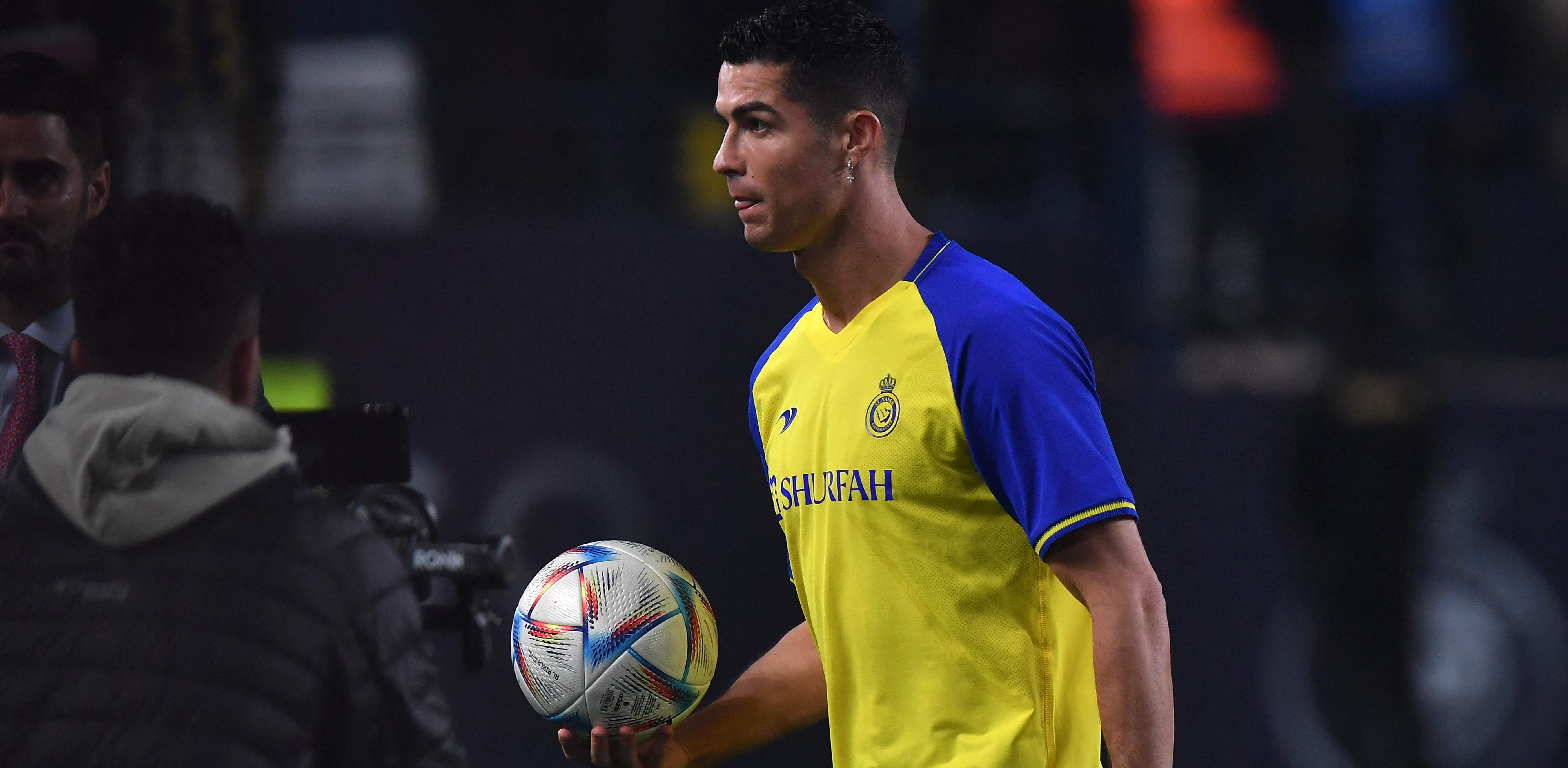 Cristiano Ronaldo espera por su debut con el Al Nassr de Arabia Saudita. (Foto Prensa Libre: AFP)