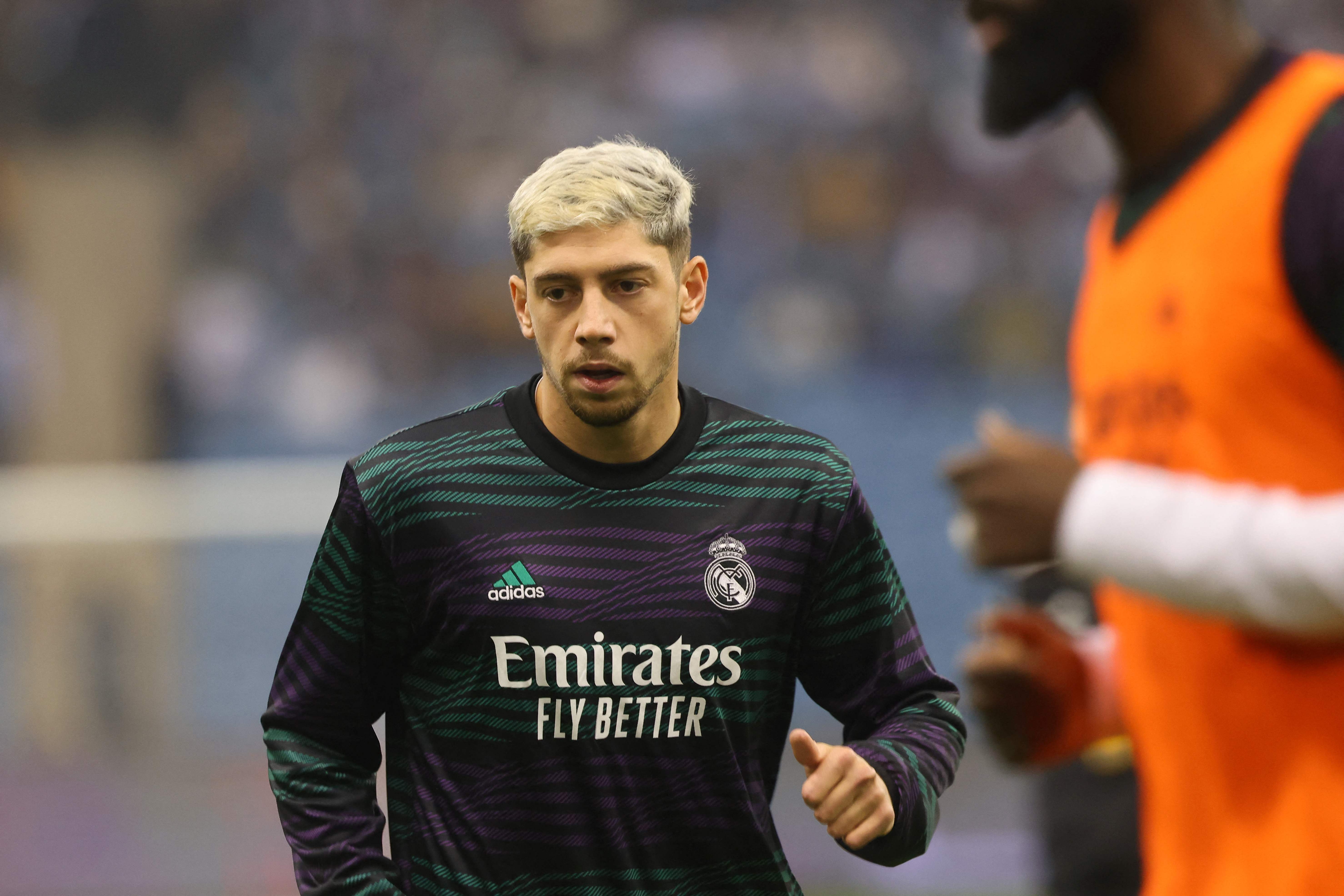 El volante uruguayo Fede Valverde, jugador del Real Madrid. (Foto Prensa Libre: AFP)