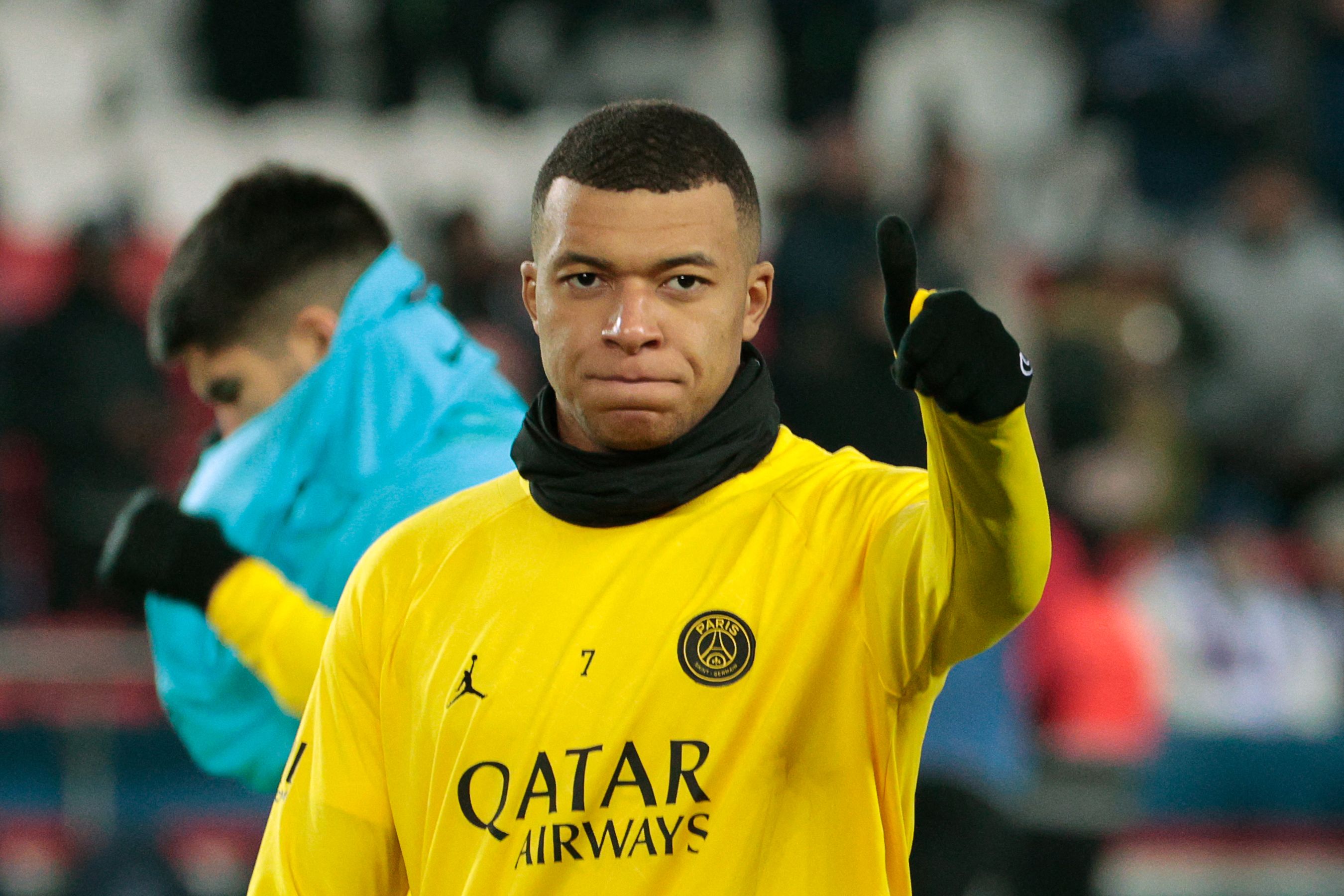 Kylian Mbappé, jugador del París Saint-Germain, podría  estar en el partido de Champions frente al Bayern Múnich. (Foto Prensa Libre: AFP)