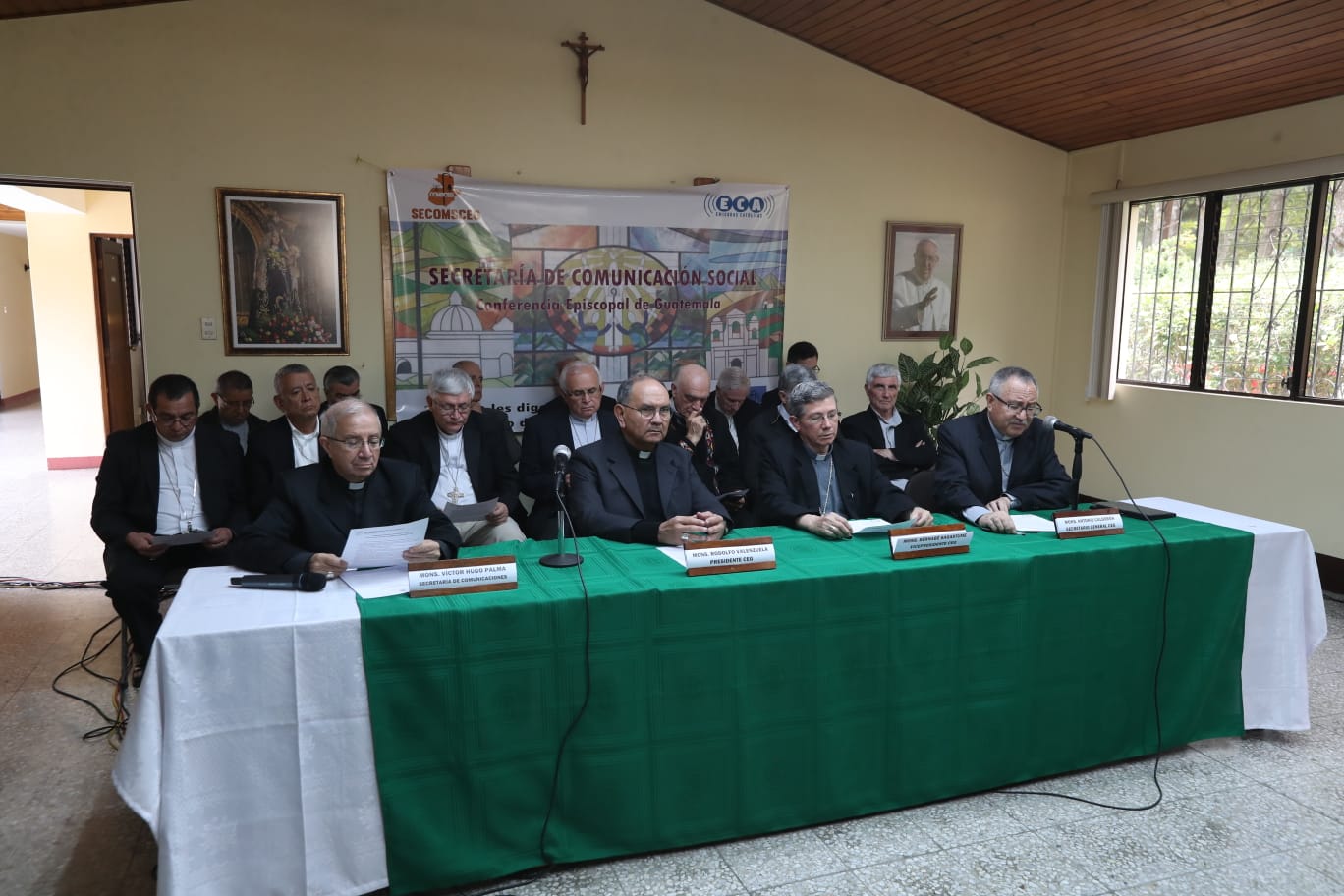 La Conferencia Episcopal de Guatemala espera que las elecciones generales sean libres y transparentes y llama a la población a analizar su voto. (Foto Prensa Libre: Roberto López)