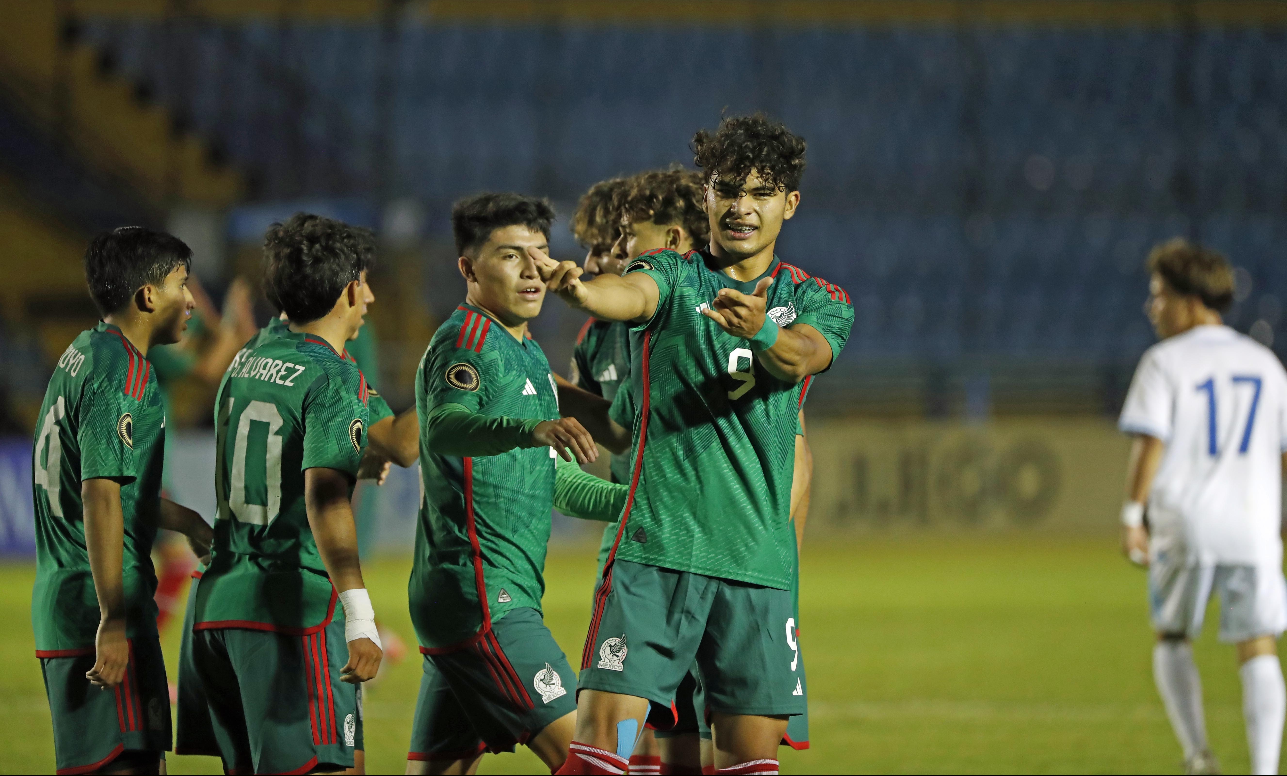 México se enfrentará a Estados Unidos en la final del Premundial en Guatemala. Foto Prensa Libre (EFE)