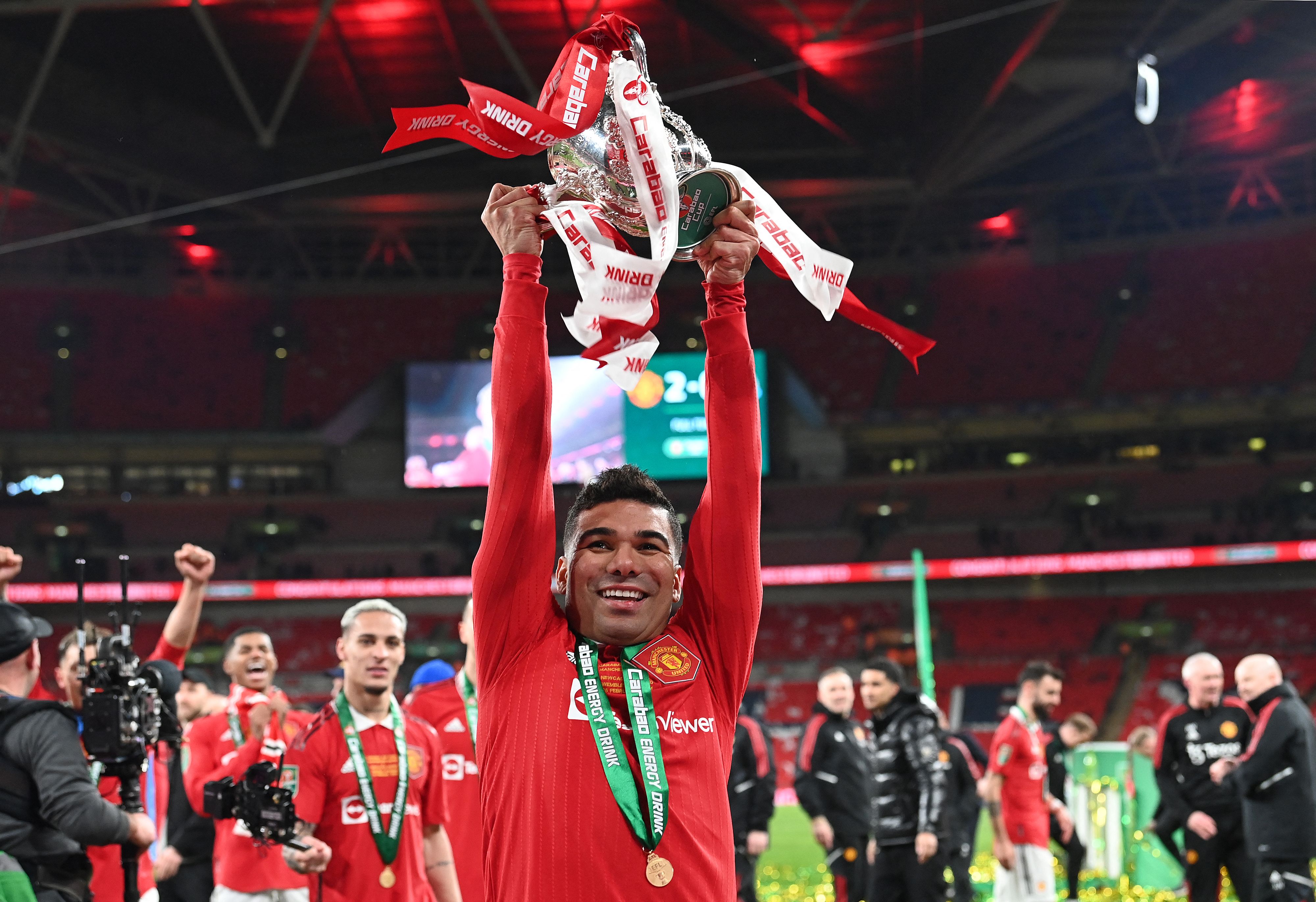 El Manchester United se consagró con el título de la Carabao Cup. Foto Prensa Libre (AFP)