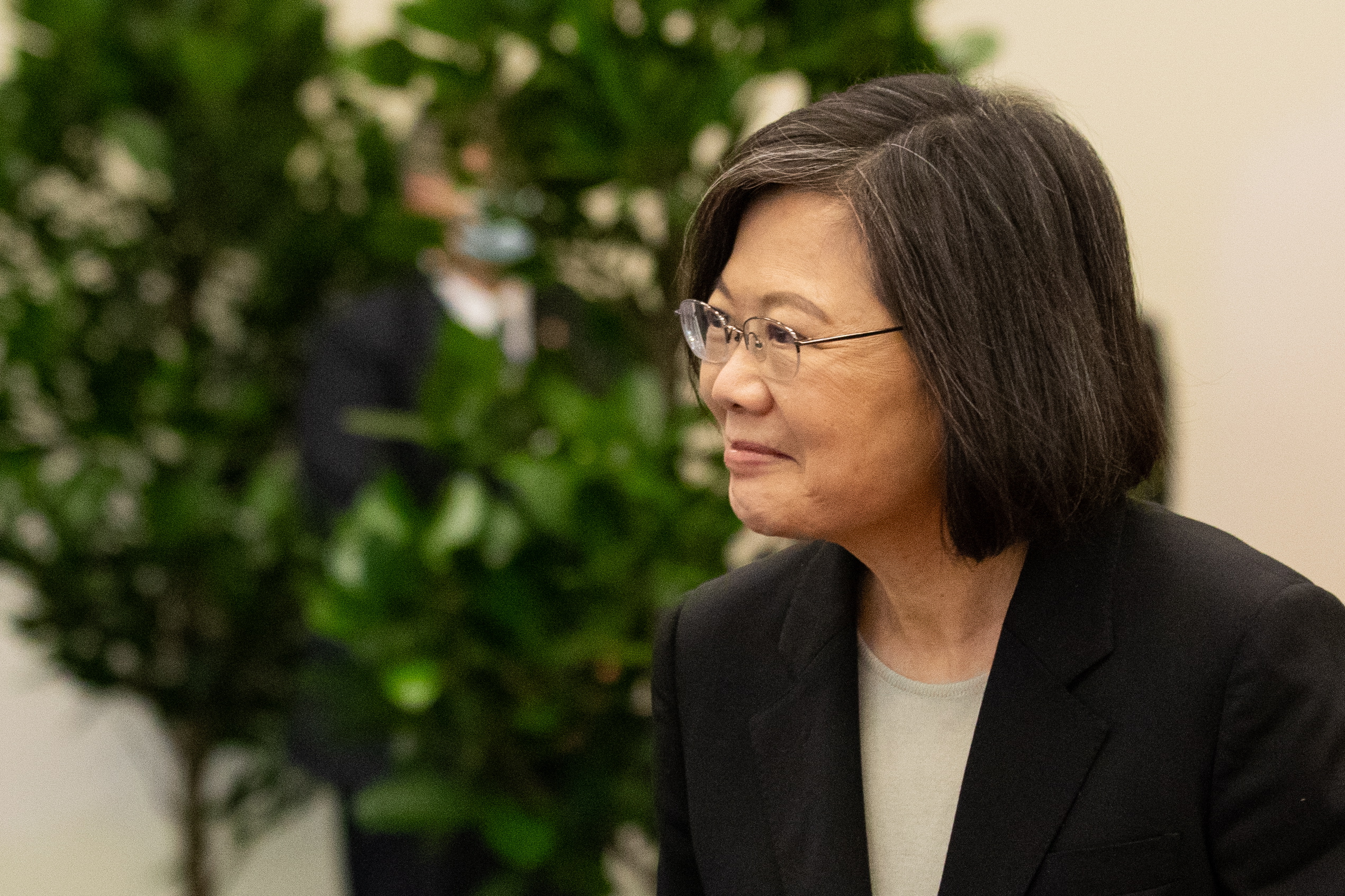 La presidenta de Taiwán, Tsai Ing-wen, inició un viaje a Centroamérica. (Foto Prensa Libre: EFE)