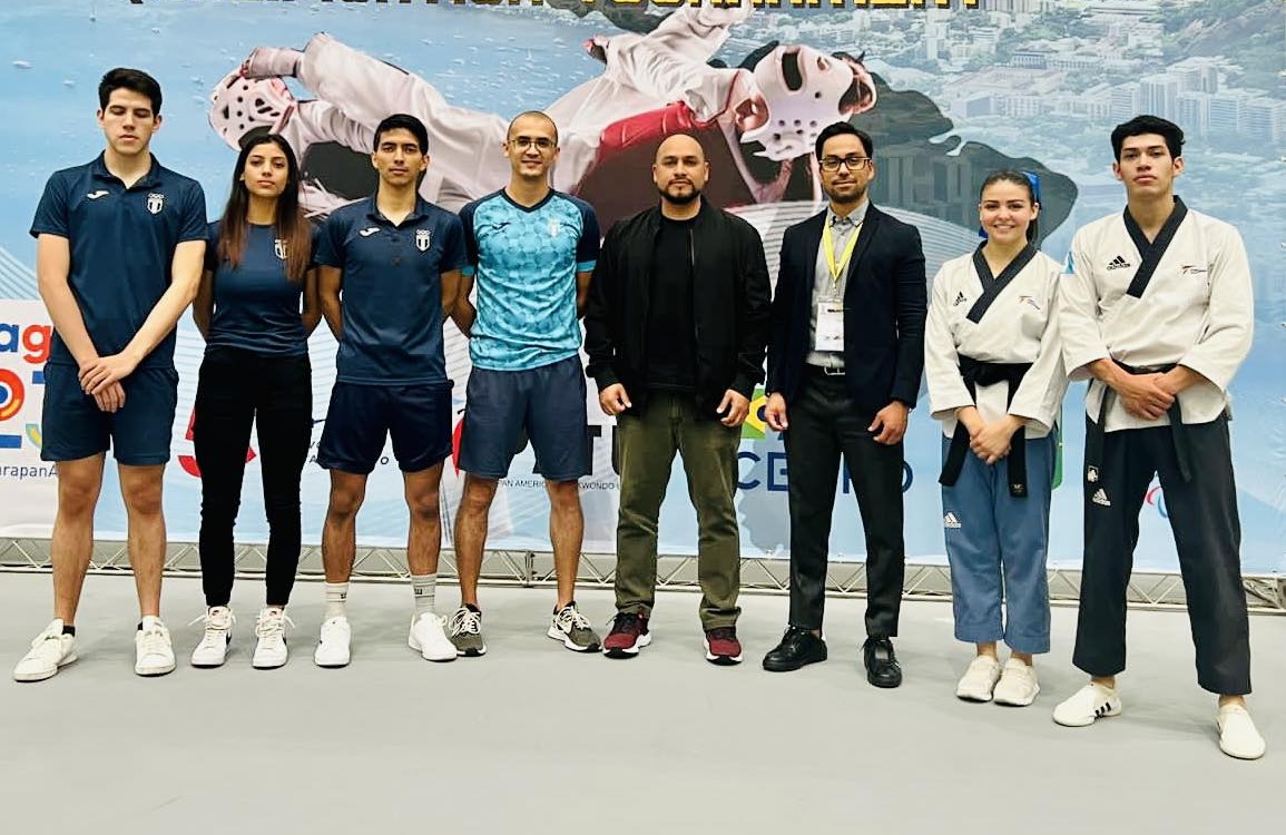 Cuatro atletas nacionales se han clasificado a Juegos Panamericanos. Foto Prensa Libre (Federación Nacional de Taekwondo Guatemala)