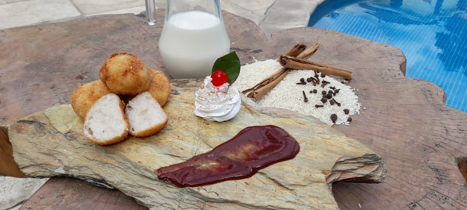 Croquetas de arroz, receta del 
siglo XIX, reproducida por el chef 
Alejandro Arango, con un sabor inigualable. (Foto Prensa Libre, cortesía de Alejandro Arango)