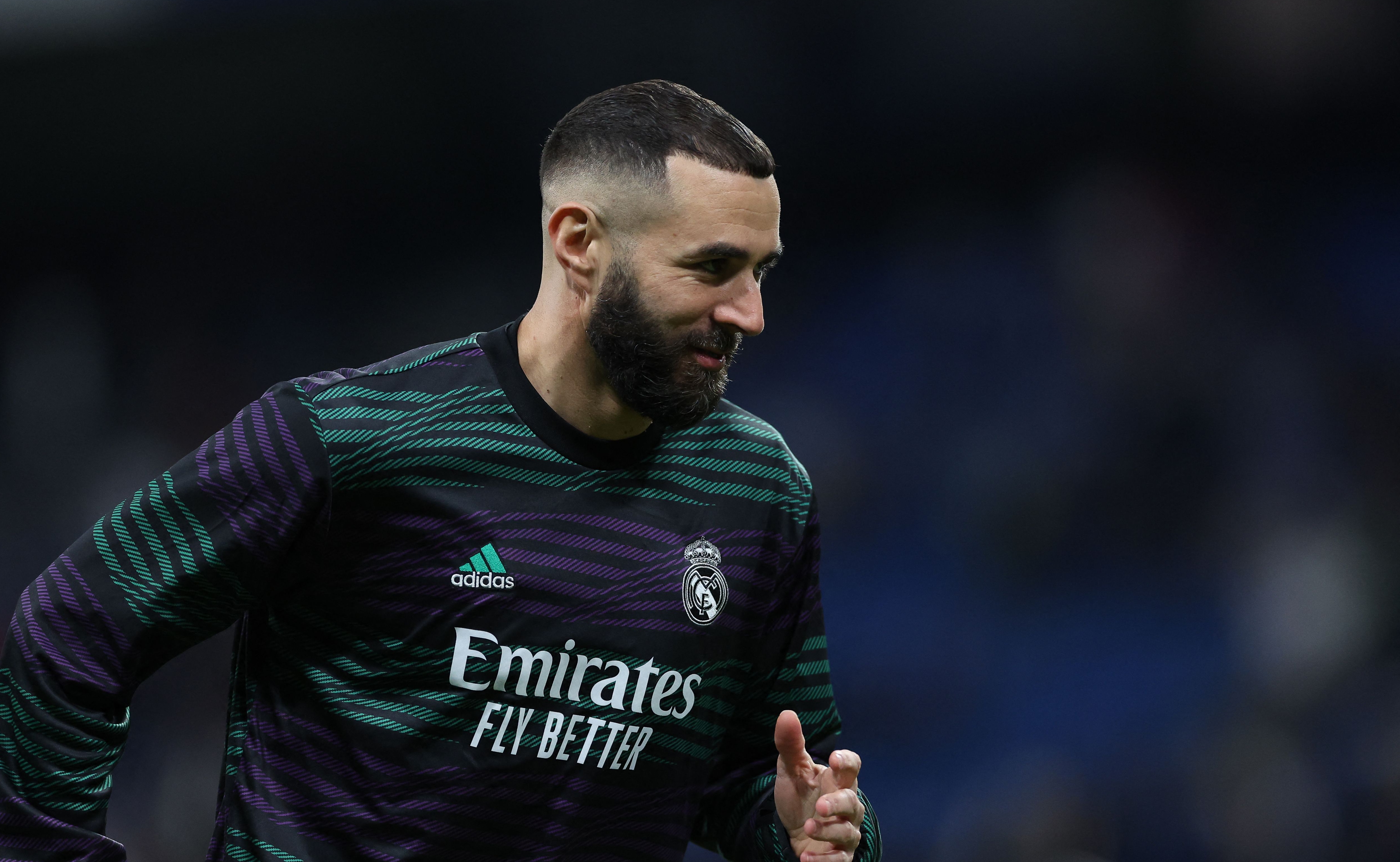  Karim Benzema no logra recuperarse al cien por ciento de su lesión. (Foto Prensa Libre: AFP)