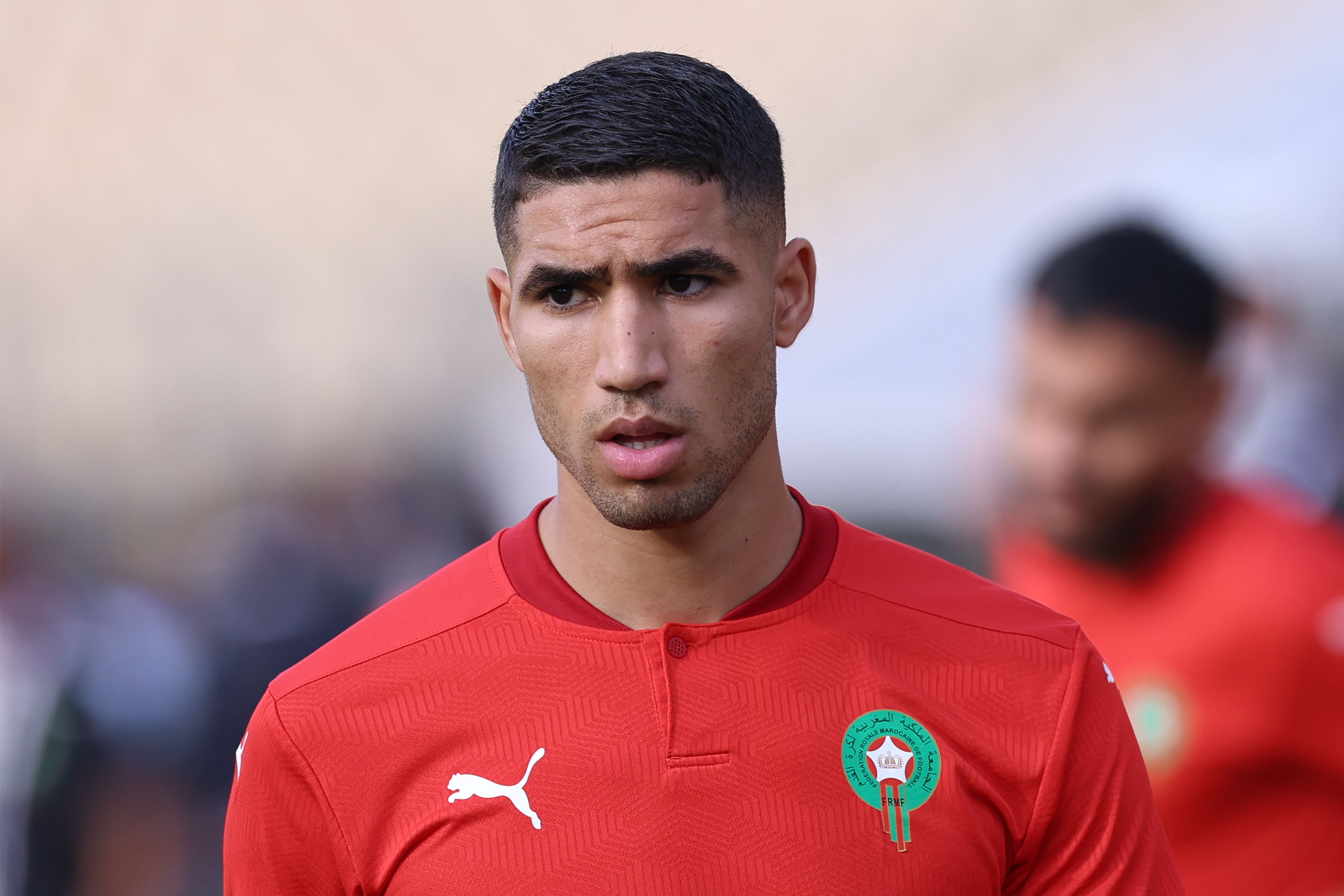 Achraf Hakimi está en el centro de la polémica. (Foto Prensa Libre: AFP)