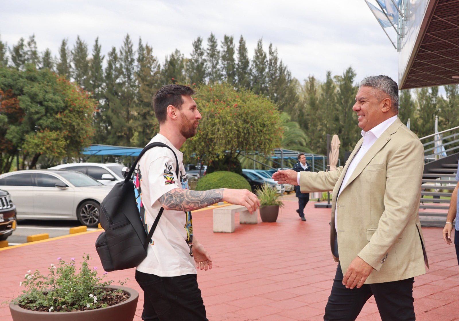 El presidente de la Asociación Argentina de Futbol, Claudio Fabián Tapia. (Foto Prensa Libre: Tomada de la cuenta @tapiachiqui)