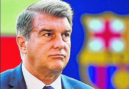 El presidente del Barcelona, Joan Laporta. (Foto Prensa Libre: Hemeroteca PL)