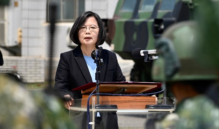 Tsai Ing-wen, presidenta de Taiwán, visitará Guatemala y Belice. (Foto Prensa Libre: AFP)