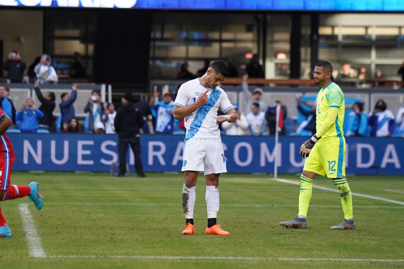 La Selección de Guatemala no pudo con una Panamá compuesta por jugadores sub-23. Foto Prensa Libre (FEDEFUT)