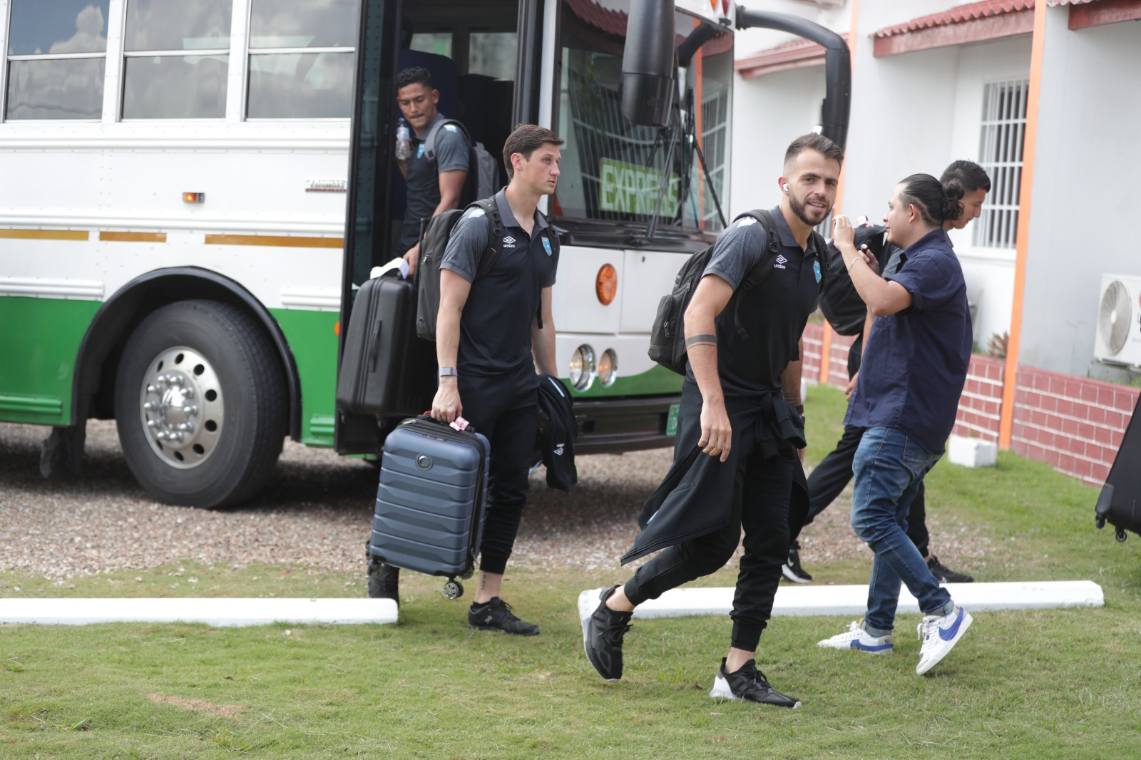 Rodrigo Saravia habló antes del vital partido ante Belice de Liga de Naciones. Foto Prensa Libre (Douglas Suruy)