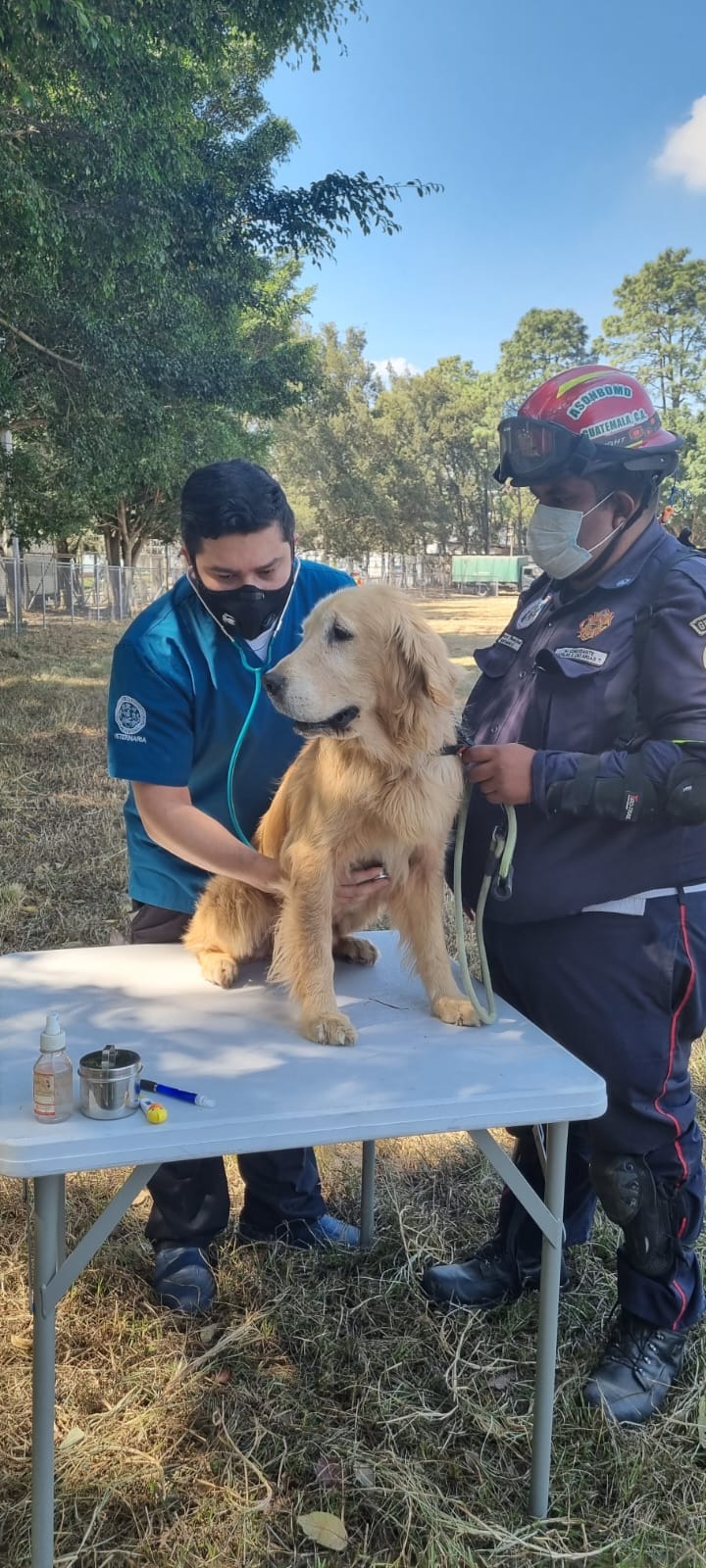 Durante nueve años Neto participó en labores de rescate. (Foto Prensa Libre: Tomada de Cbmd Santa Isabel Villa Nueva)