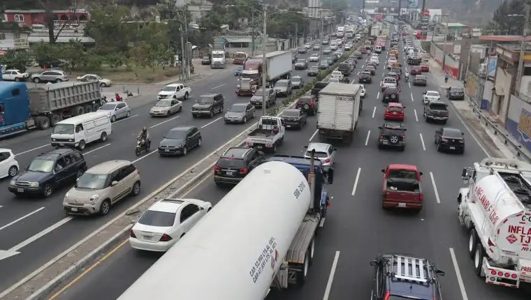 trafico ruta al pacifico guatemala