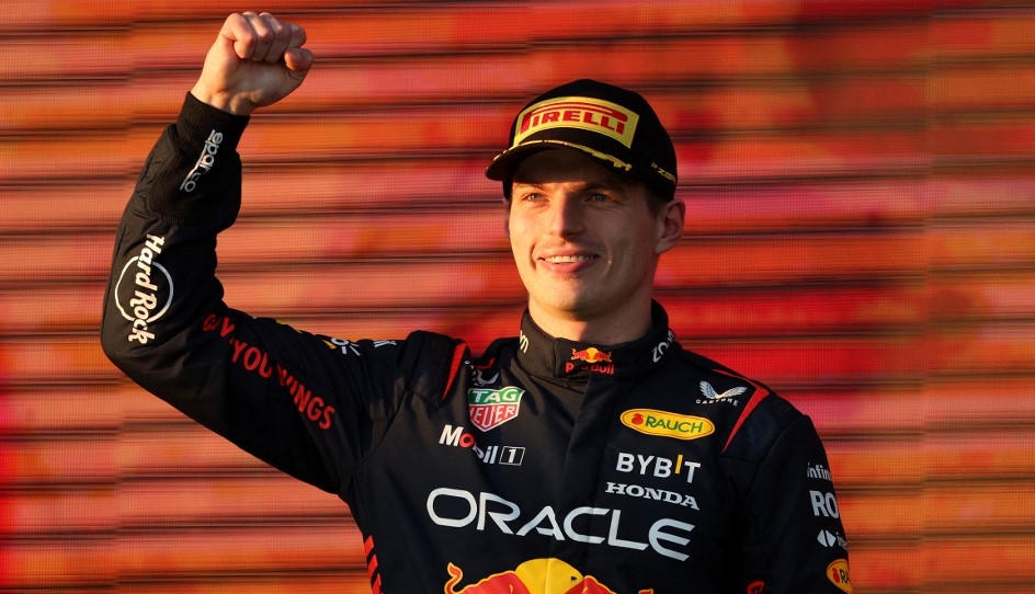 Max Verstappen se alzó en Australia