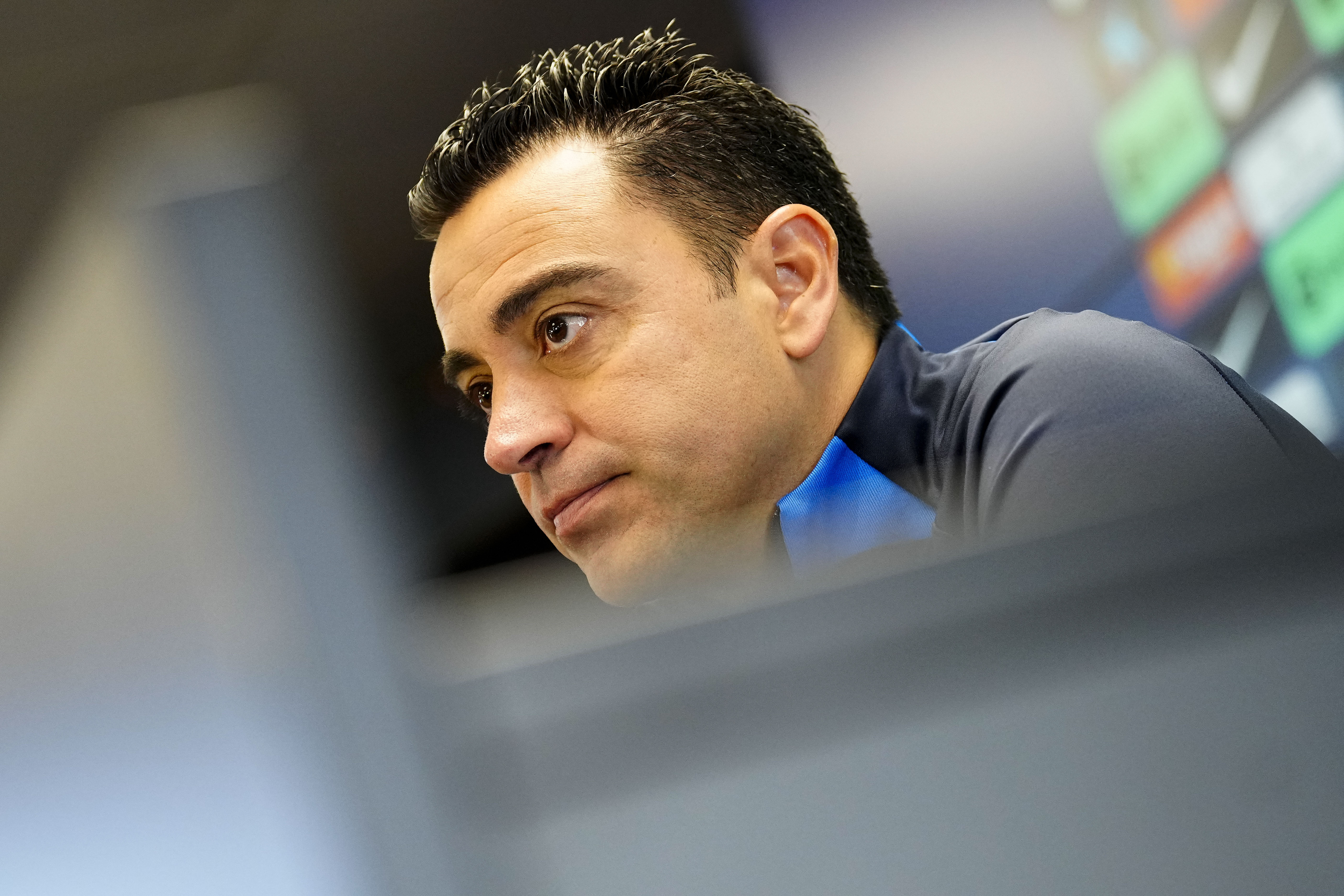 El entrenador del Barcelona Xavi Hernández