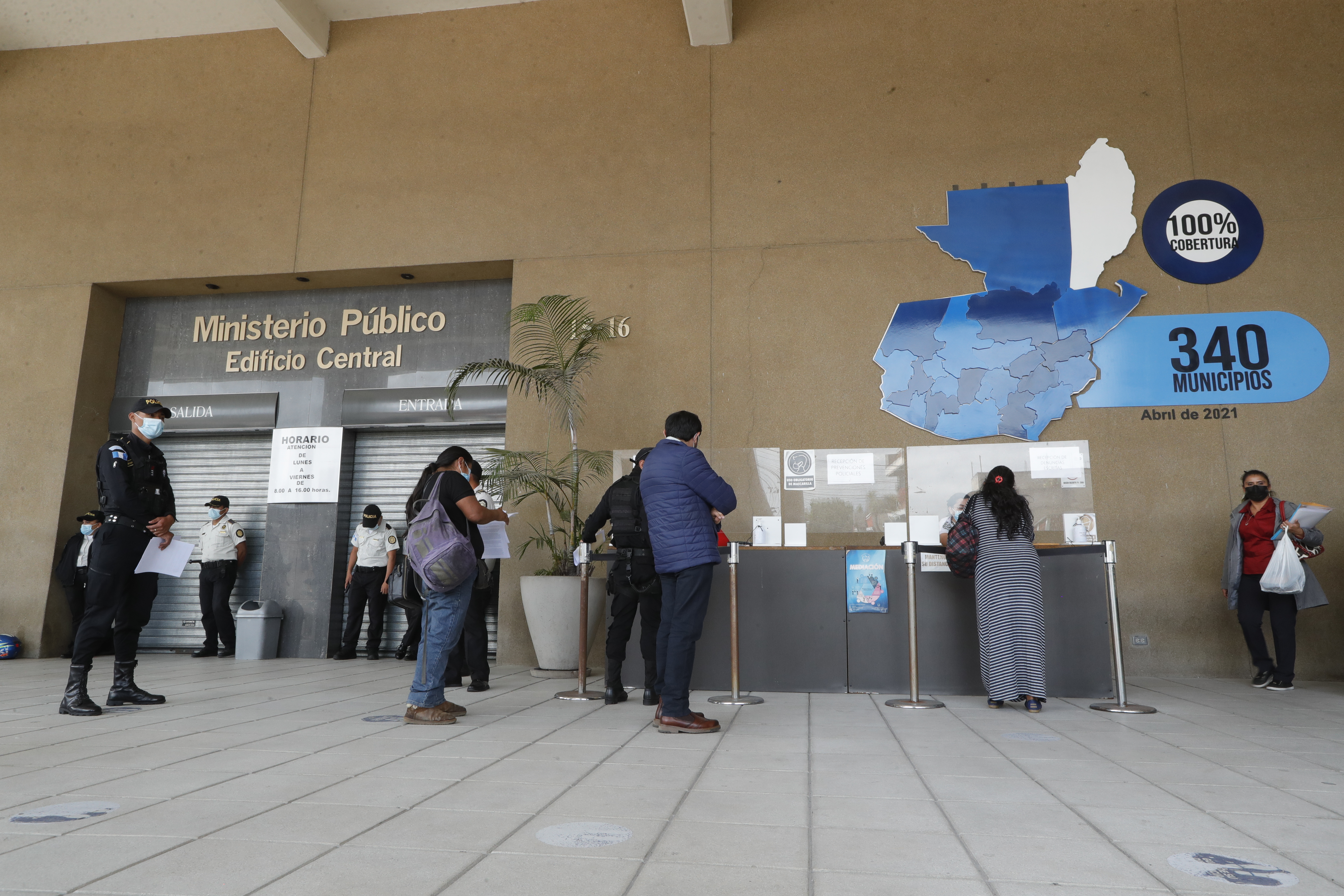 El Ministerio Público confirmó este 11 de abril de 2023 la transferencia de unidad de la fiscal a cargo de investigaciones por crímenes de lesa humanidad. (Foto Prensa Libre: Esbin García)