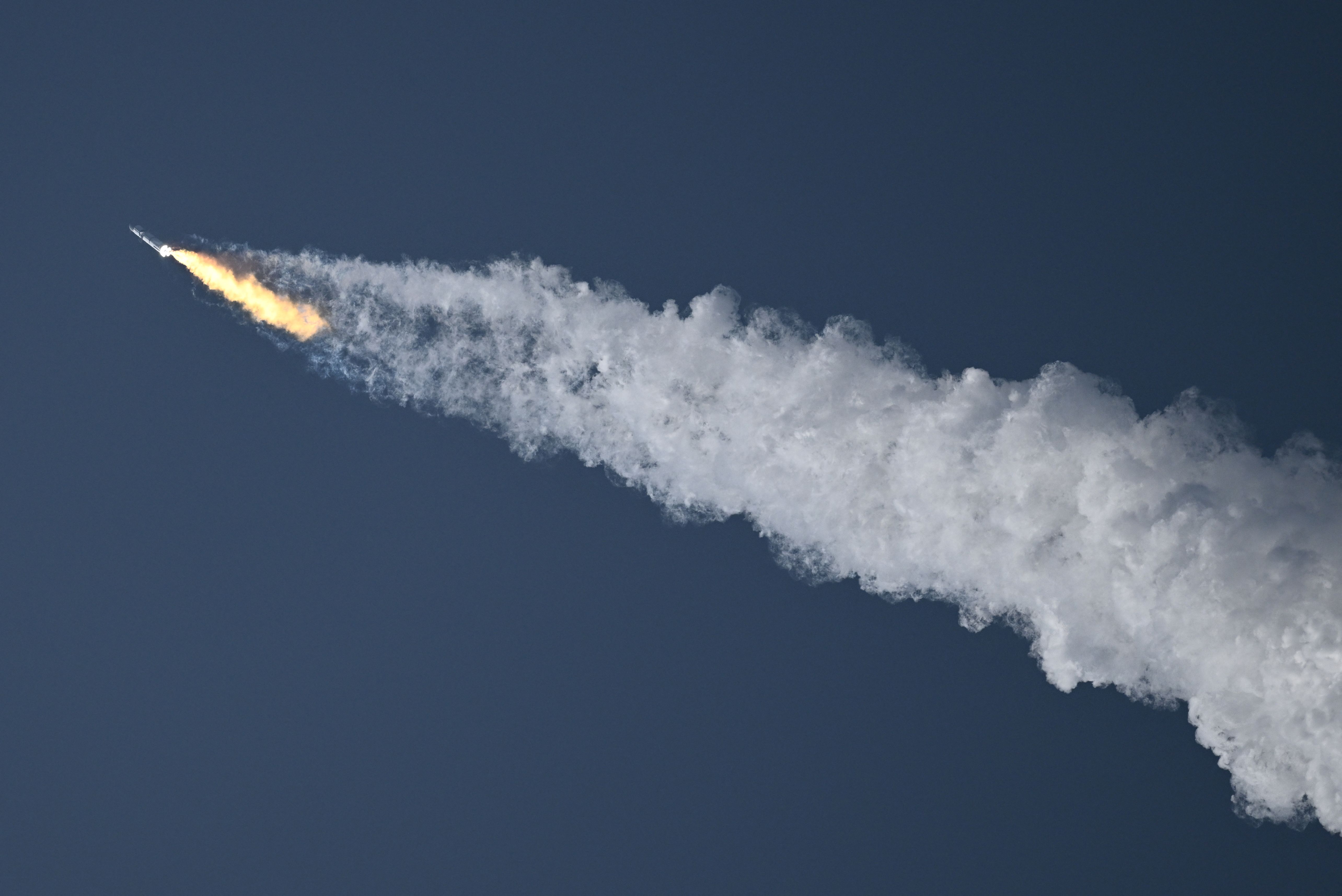 El gran cohete Starship de la empresa SpaceX