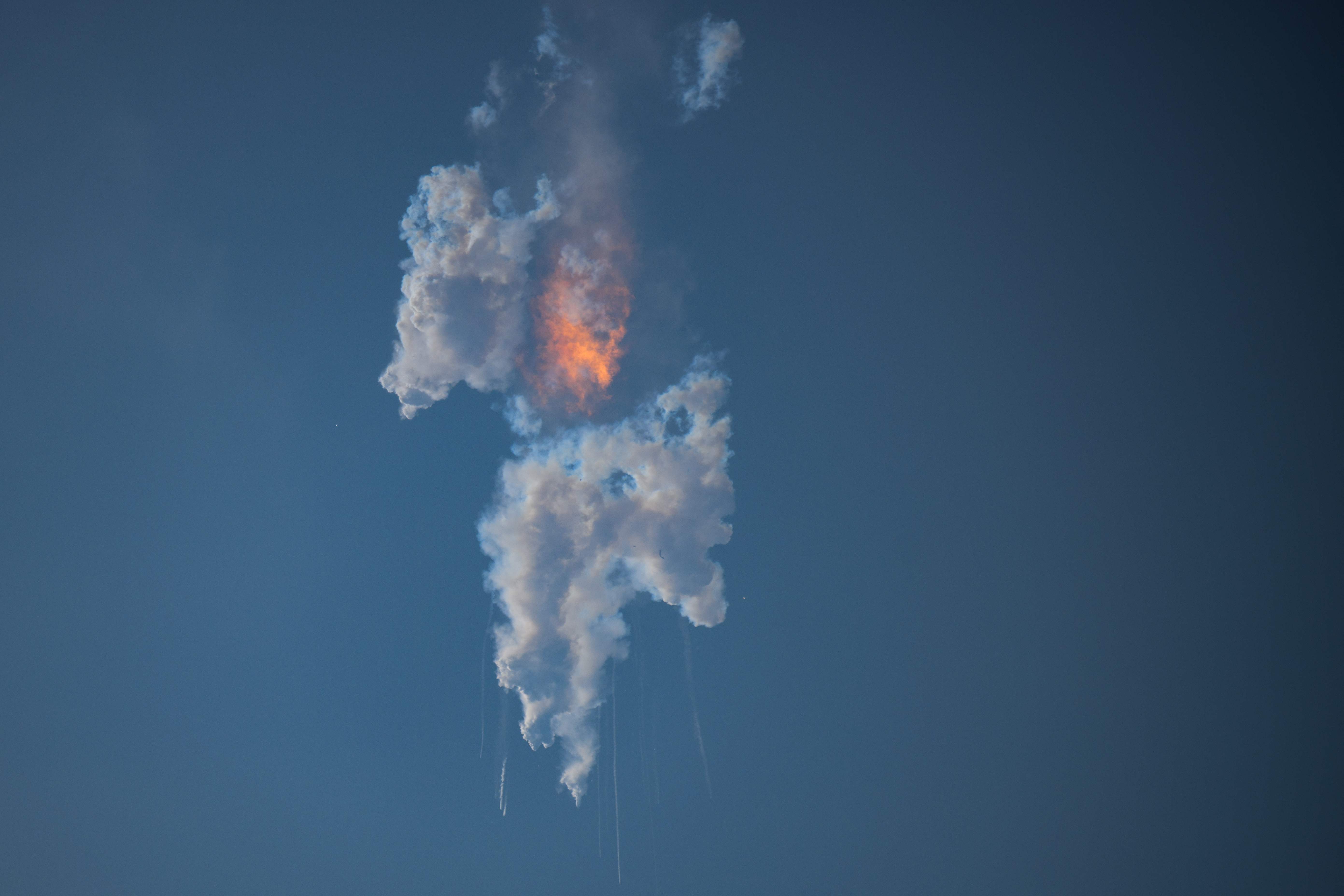 El gran cohete Starship de la empresa SpaceX'