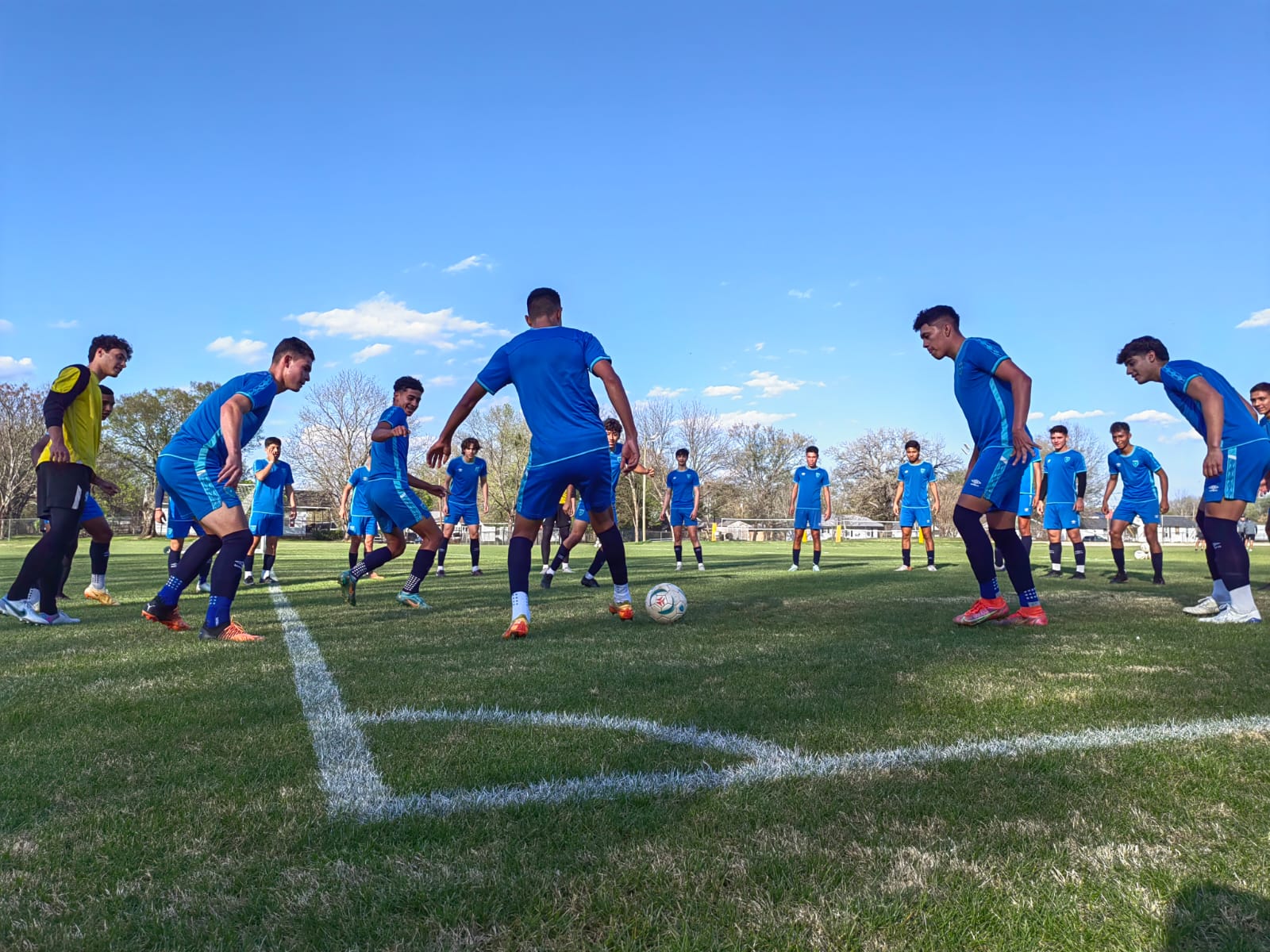 La Selección sub 20 de Guatemala