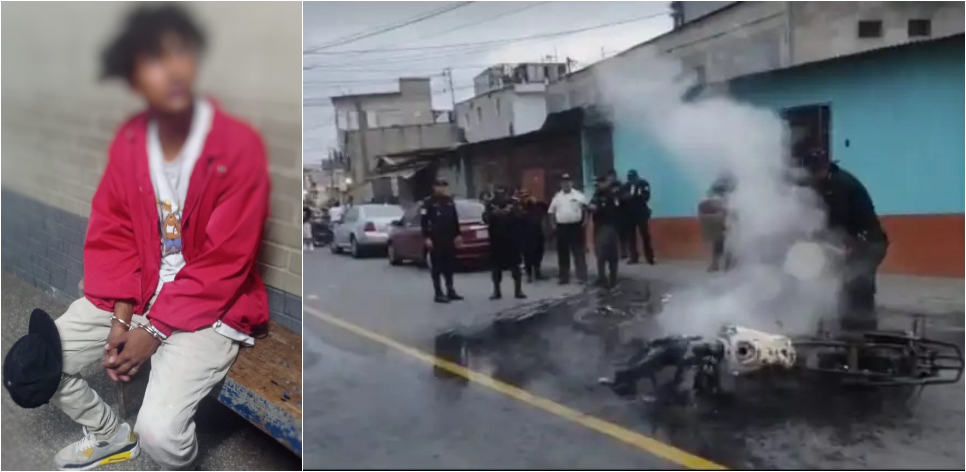 Un adolescente de 17 años, y otro hombre de 22, fueron arrestados en la zona 21 por intentar matar a un sujeto. La población quería lincharlos. (Foto Prensa Libre: Hemeroteca PL).