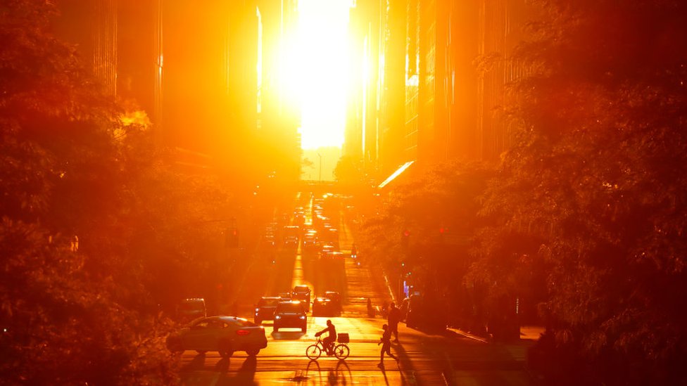 La vista desde la calle 42 en Manhattan.
GETTY IMAGES
