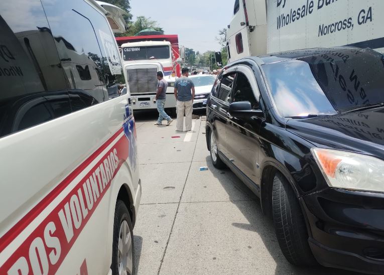 Accidente de tránsito en la ruta al Atlántico