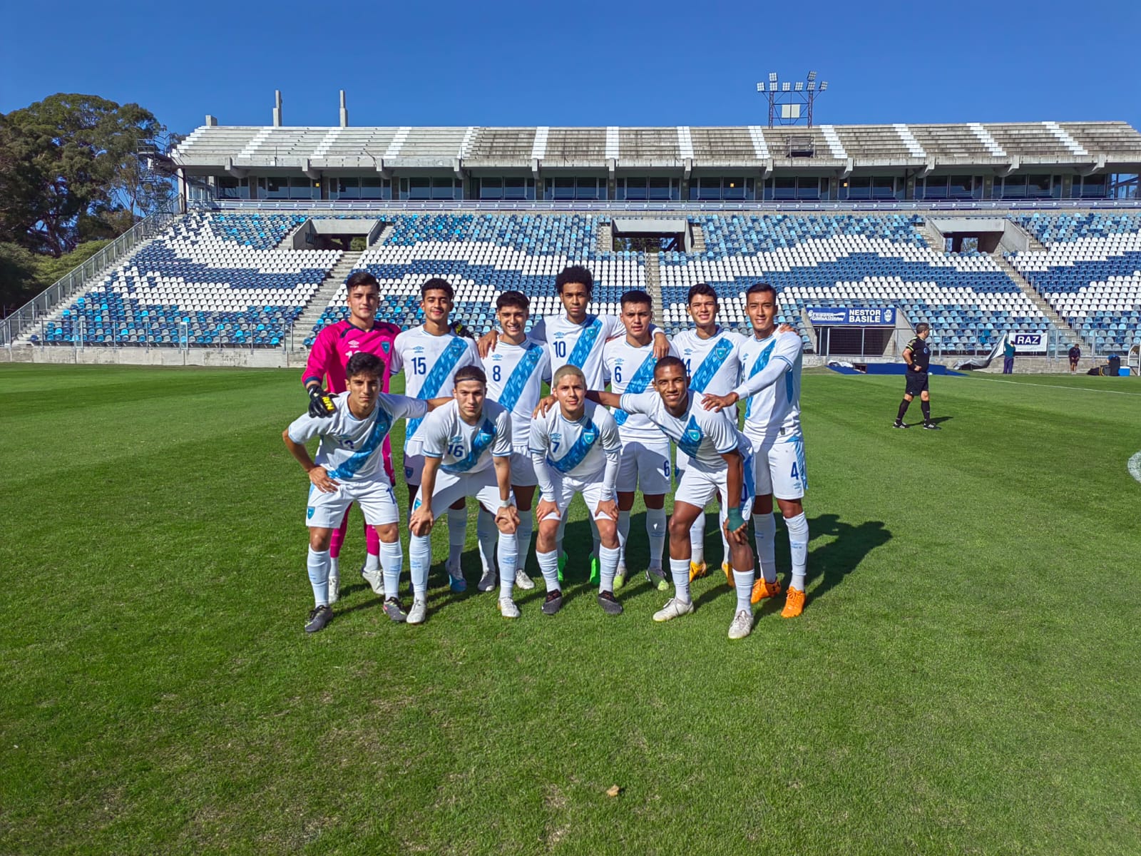 El conjunto guatemalteco se alista para su debut en la Copa del Mundo. (Foto Prensa Libre: Fedefut)