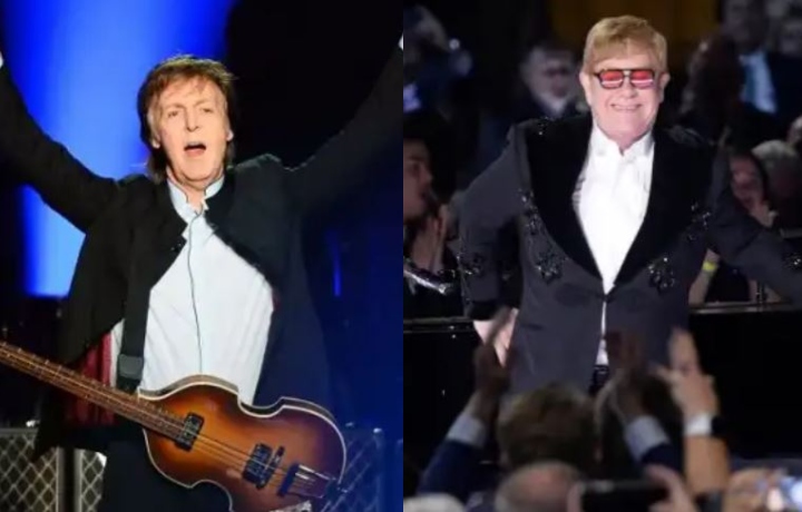 Paul Mccartney y Elton John