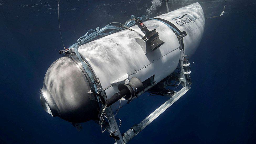 El sumergible de la empresa OceanGate desapareció el domingo 18 de junio. REUTERS