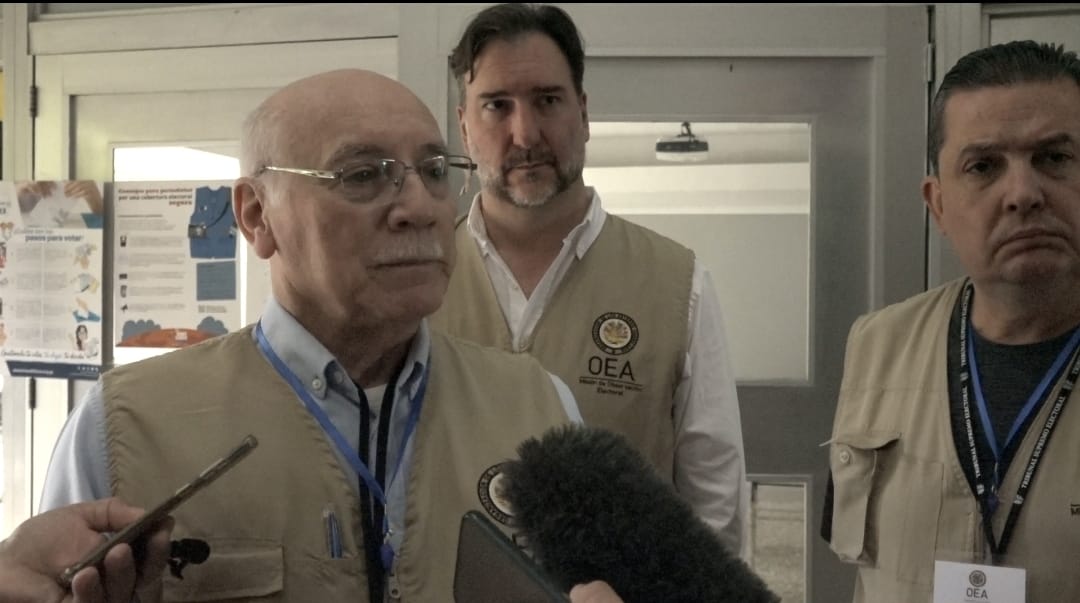 Eladio Loizaga, jefe de la Misión Observación Electoral de la OEA