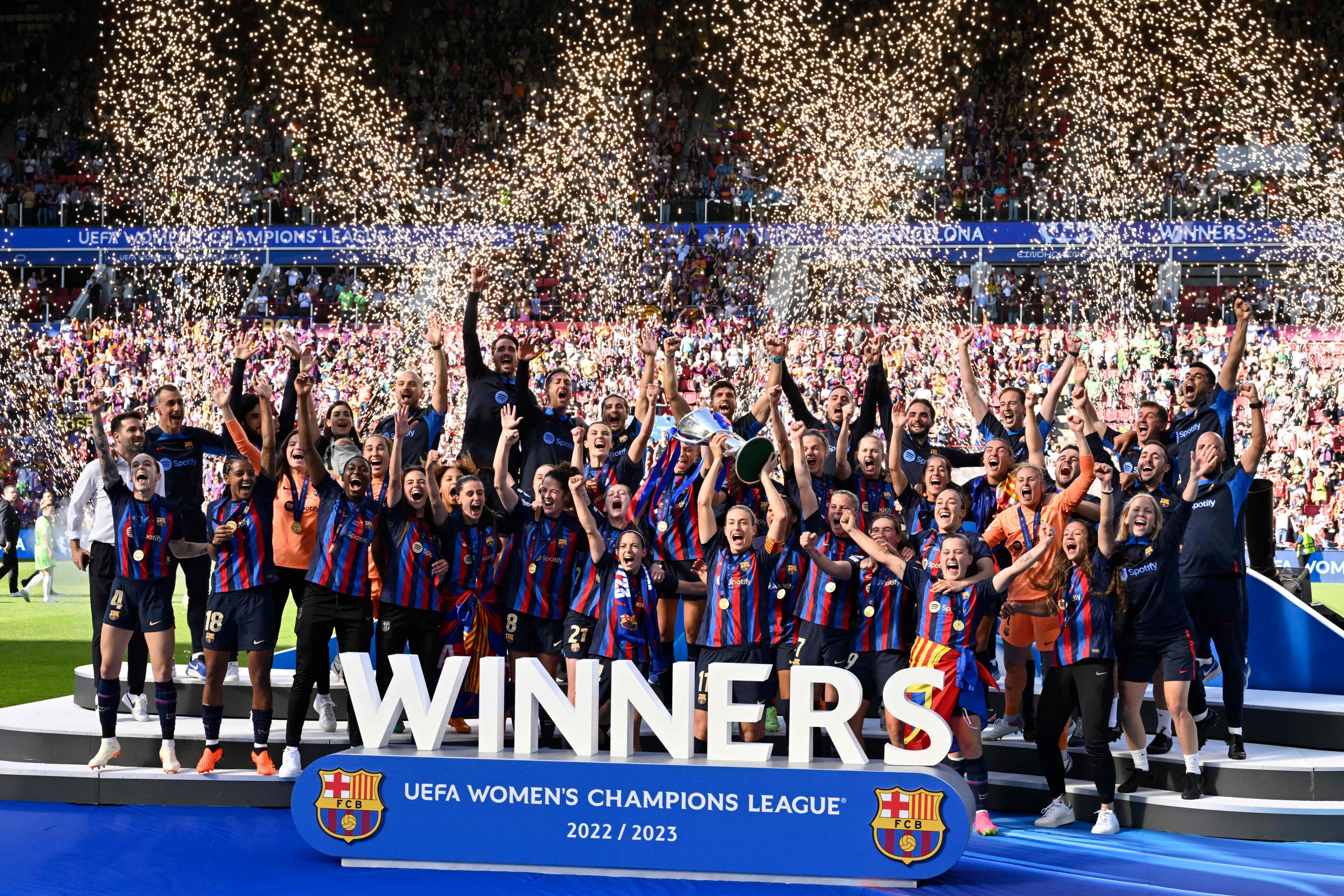 Barcelona se coronó en la UCL Femenina