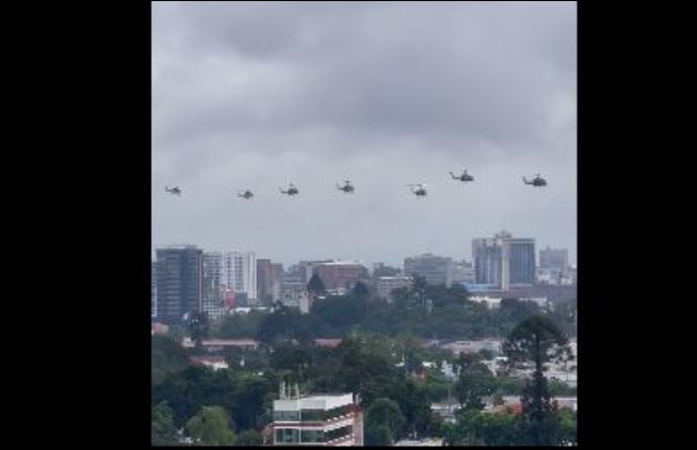 HELICÓPTEROS EN LA CAPITAL