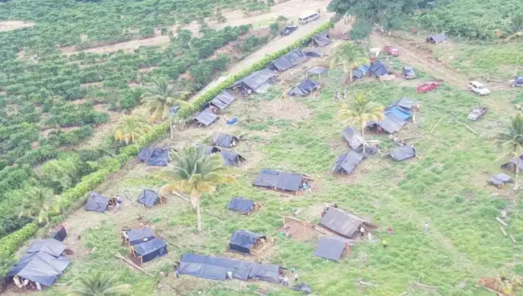 Invasiones de tierras denuncias