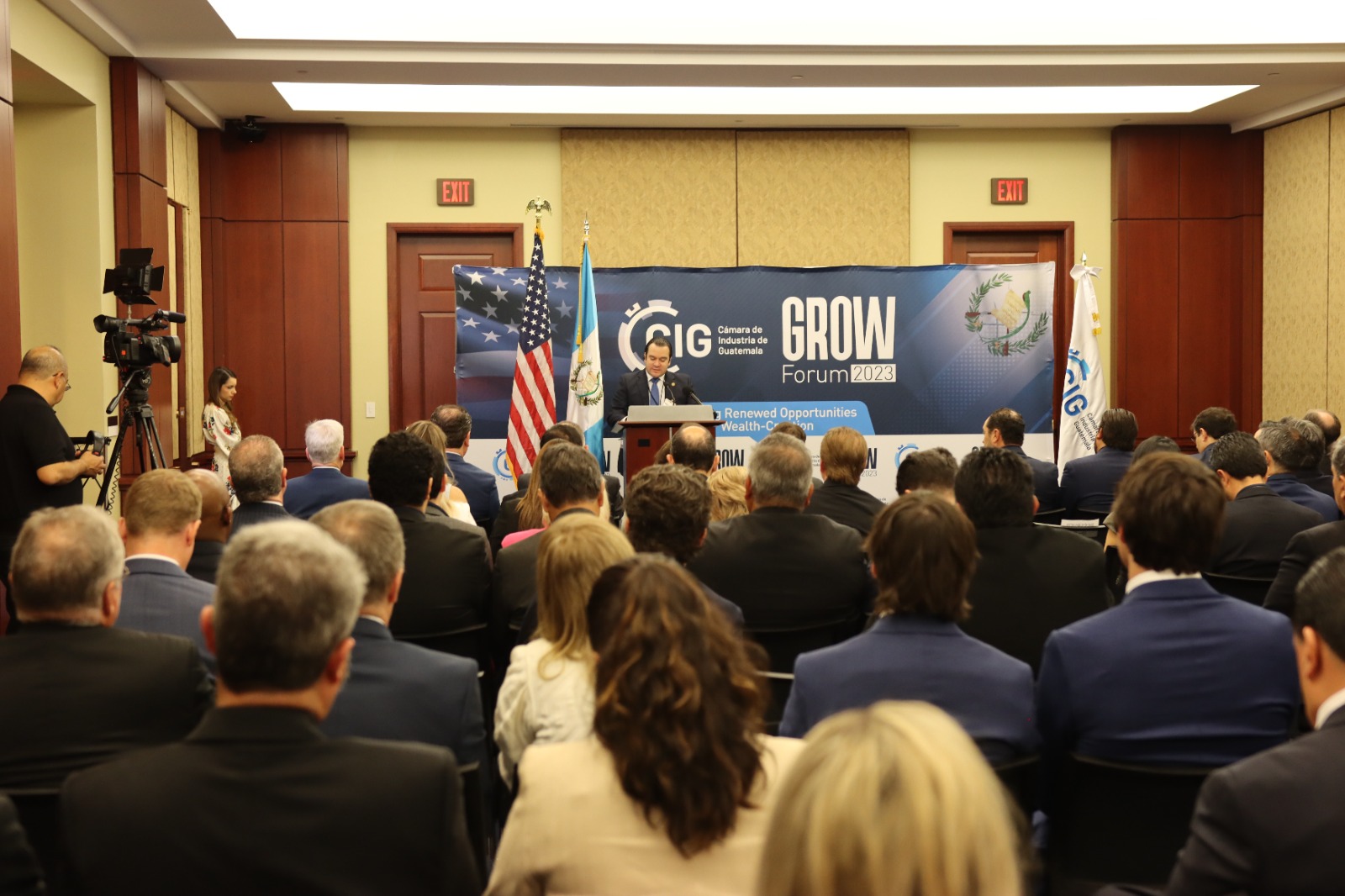 Luis Alfonso Bosch, presidente de CIG foro EEUU GROW